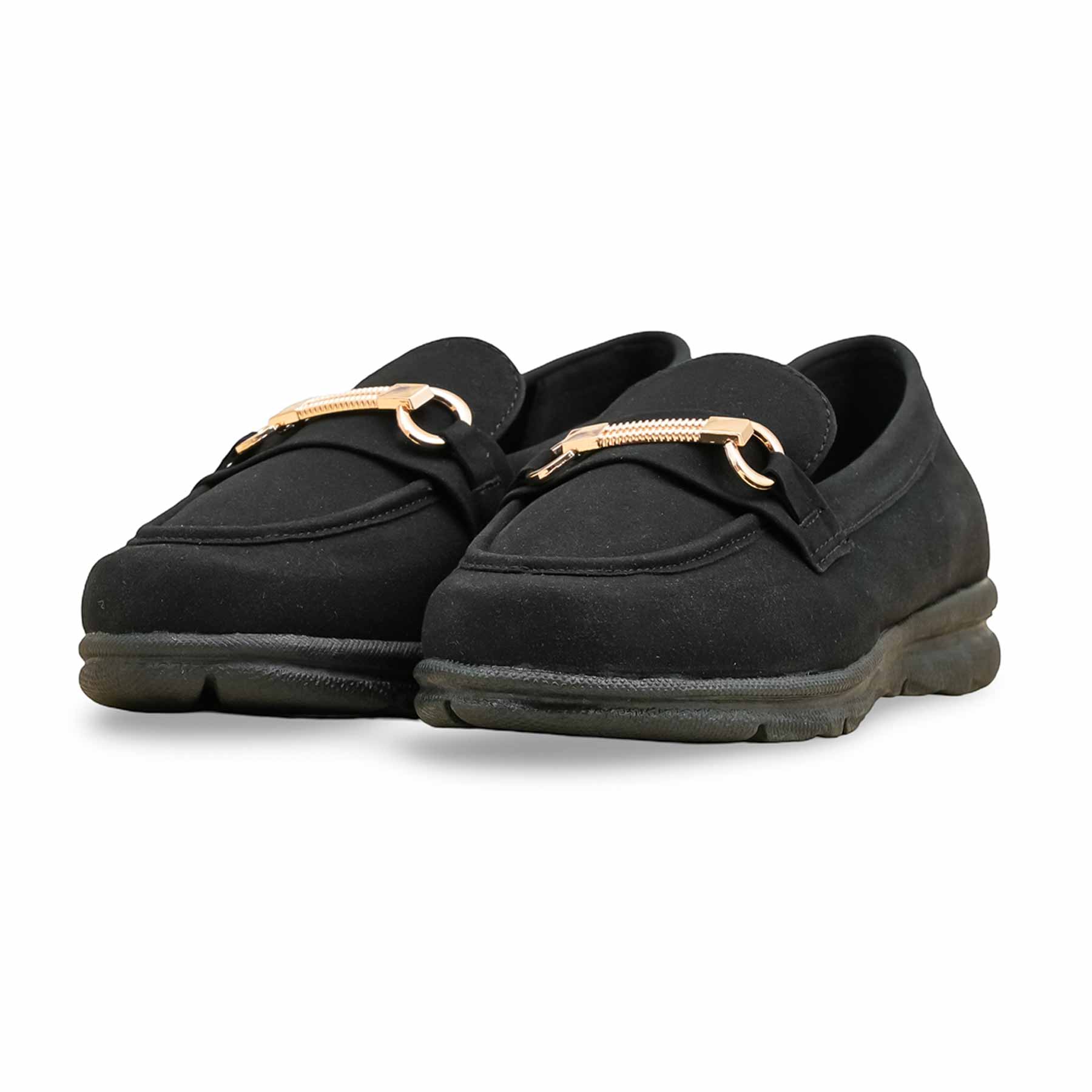 Black Women Moccasin WN4537 - Image 3