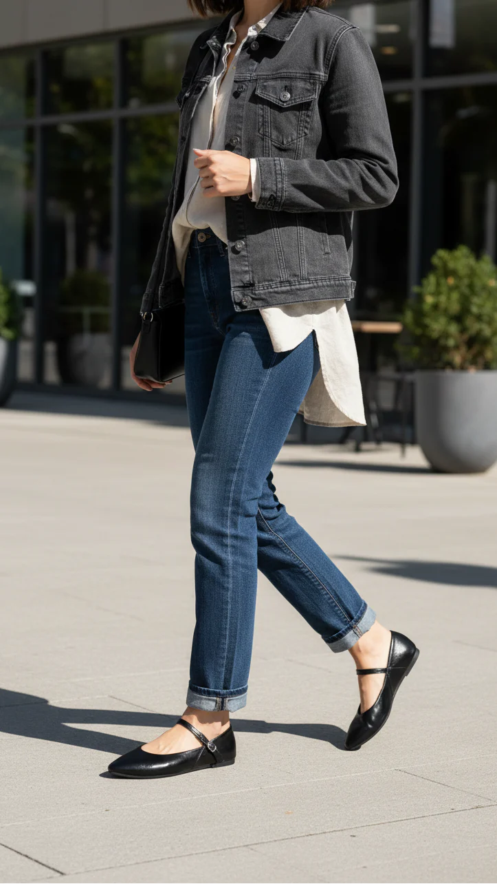 Black Women Pumps WN1189 - Image 2