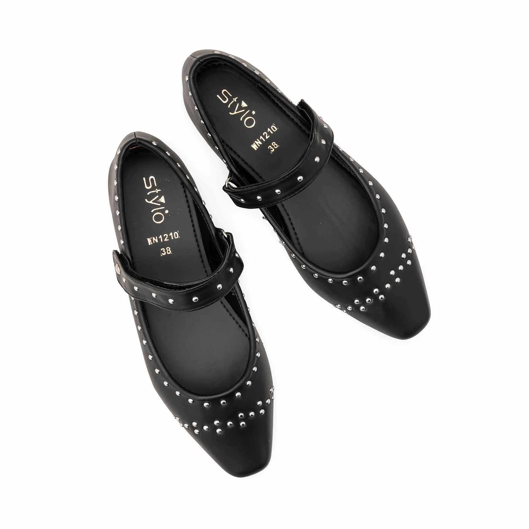 Black Women Pumps WN1210 - Image 5