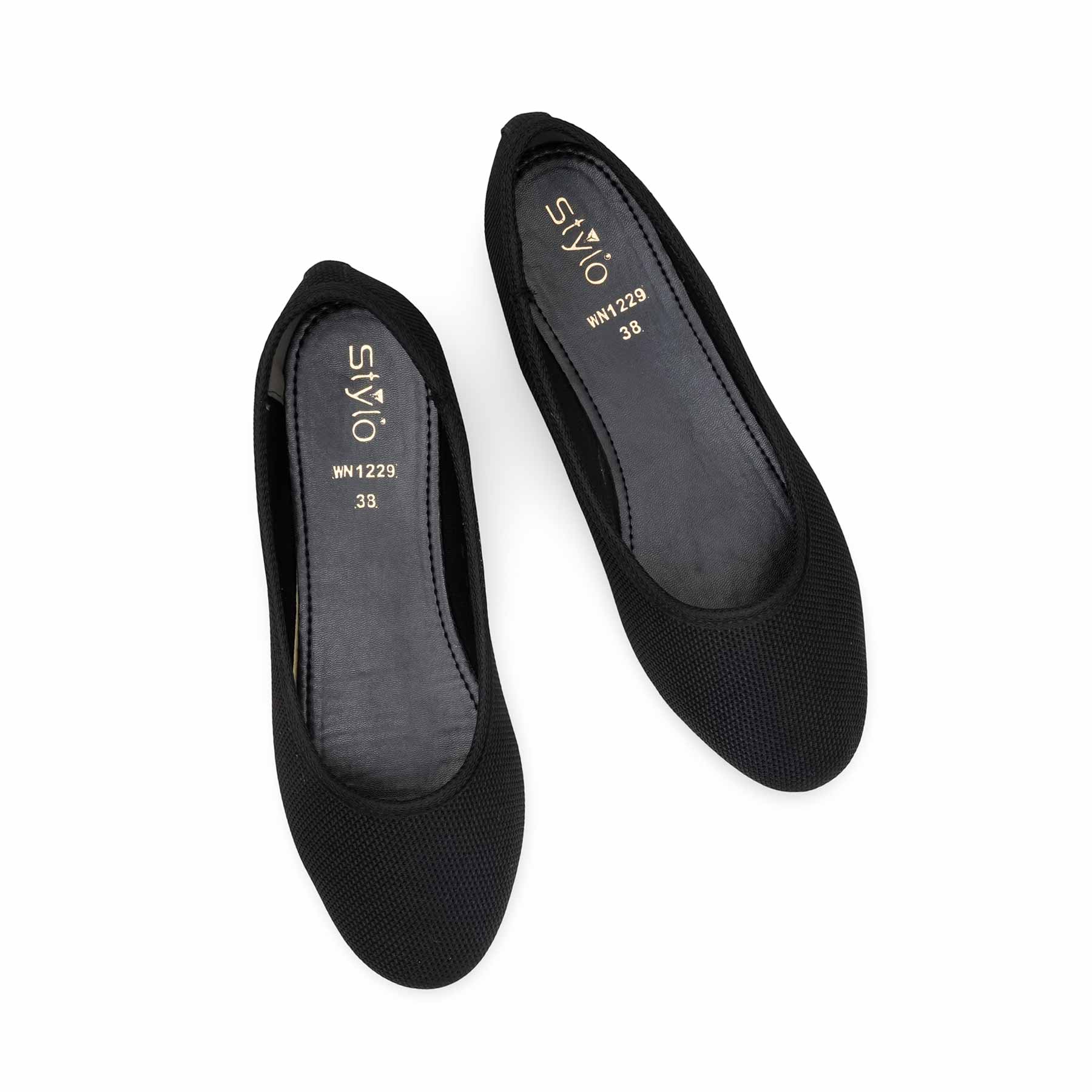 Black Women Pumps WN1229 - Image 5