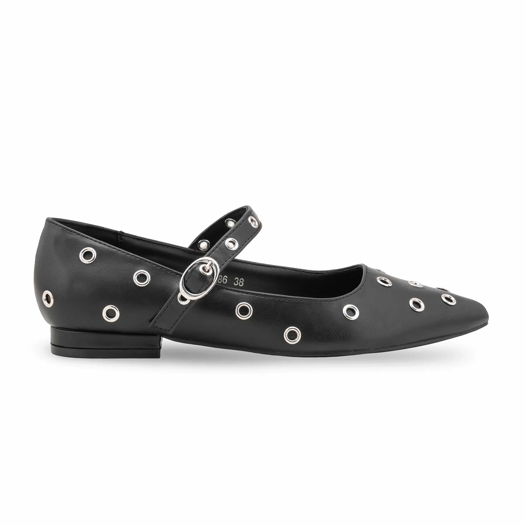 Black Women Pumps WN1286 - Image 2