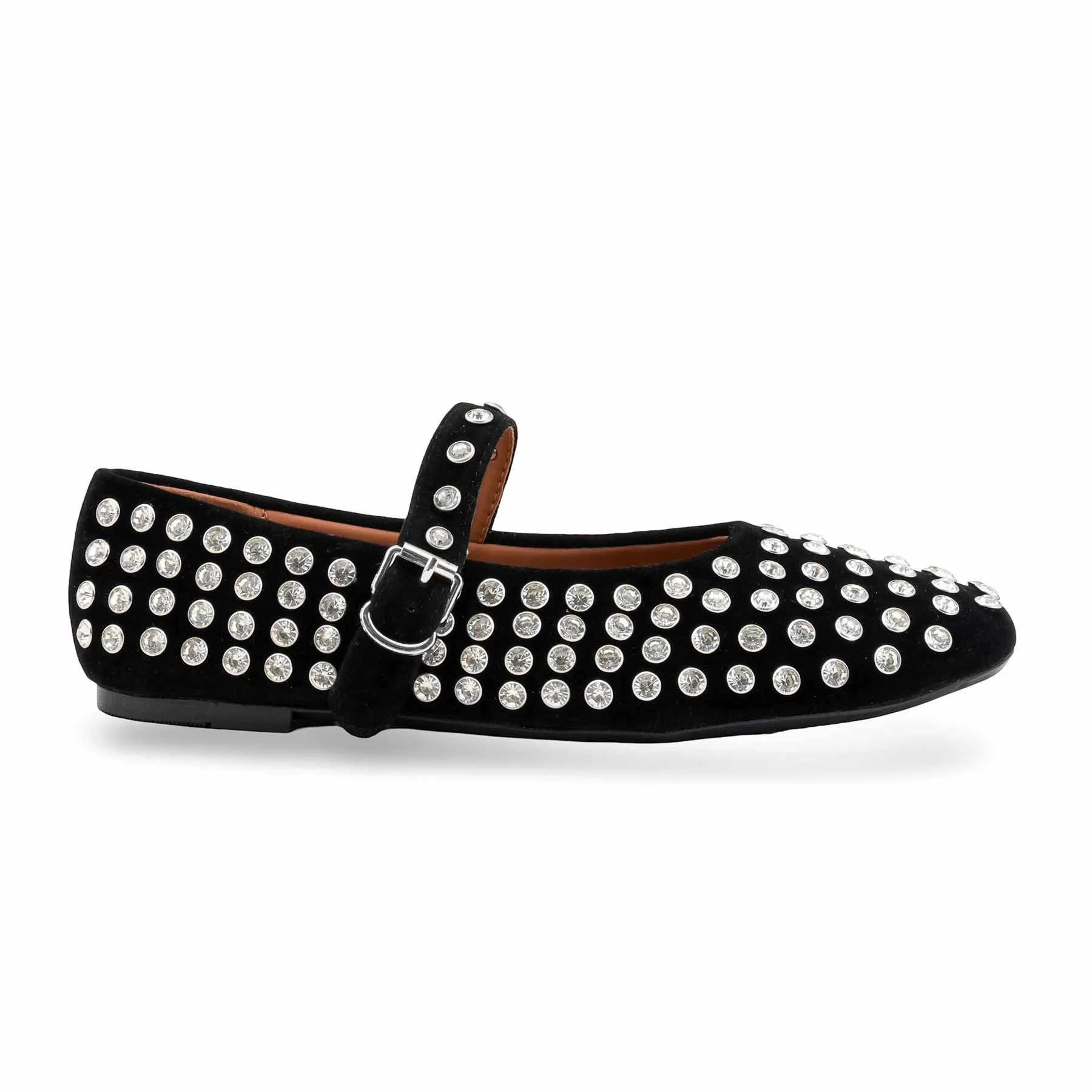 Black Women Pumps WN1327 - Image 2