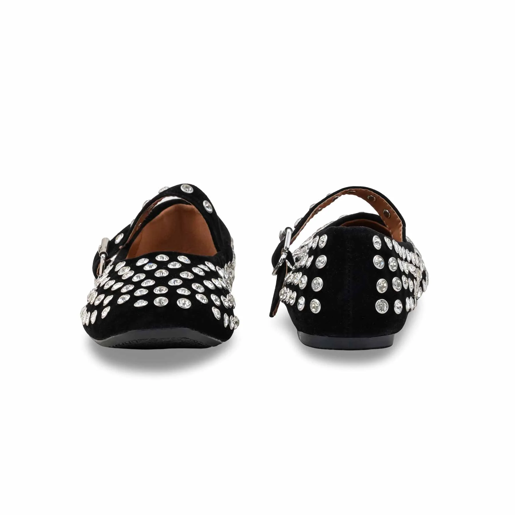 Black Women Pumps WN1327 - Image 4