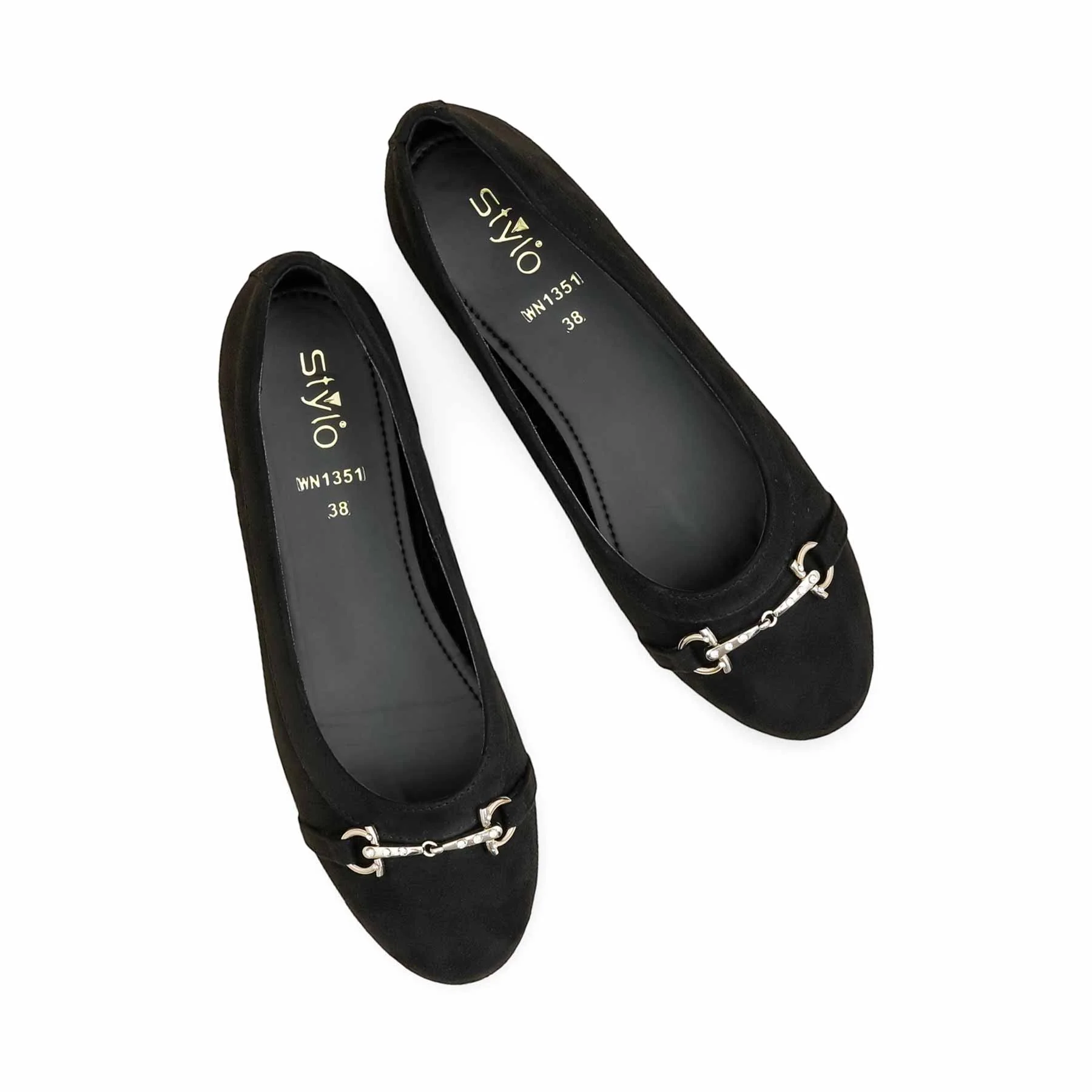 Black Women Pumps WN1351 - Image 5