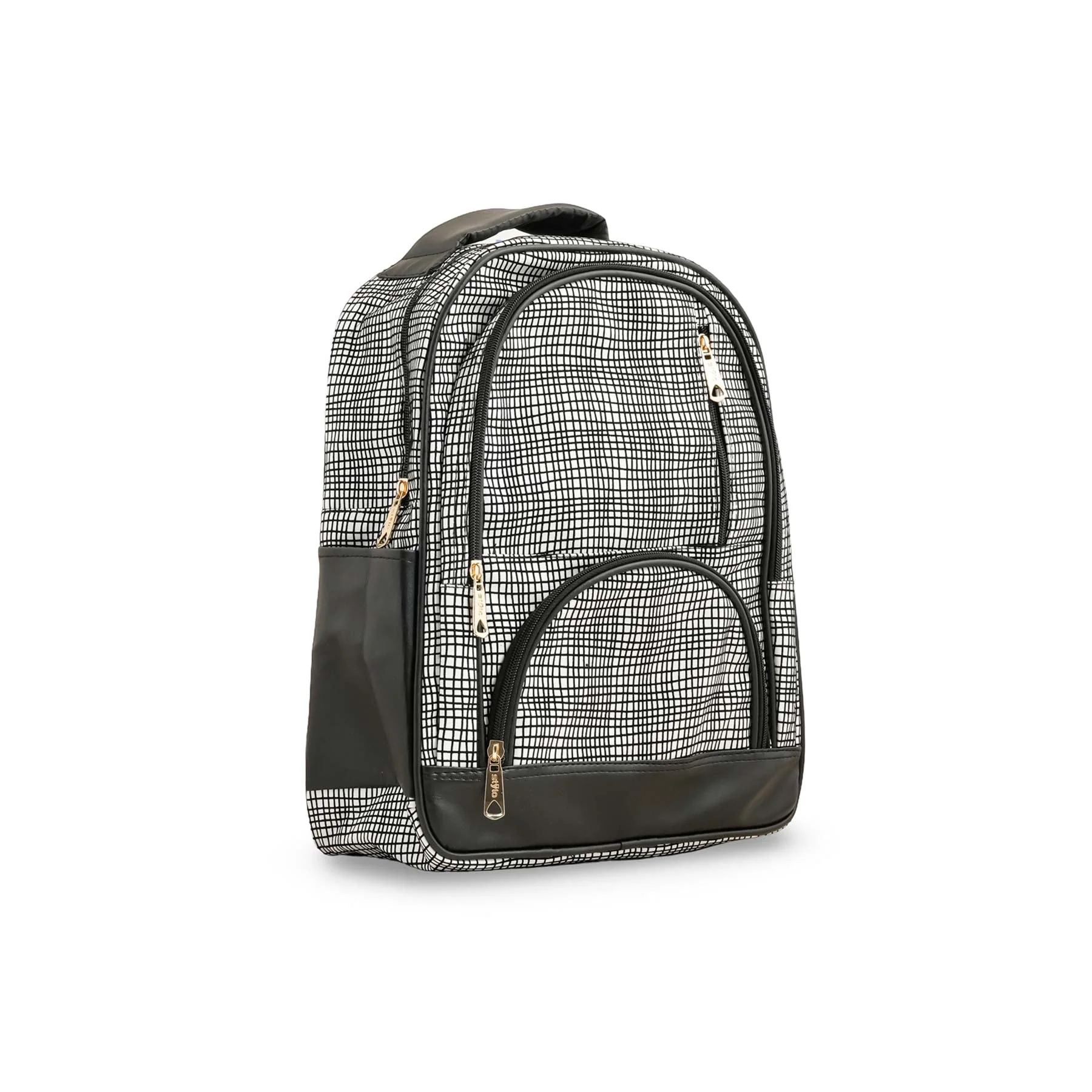 Blkwht Casual Back Pack P56213 - Image 2