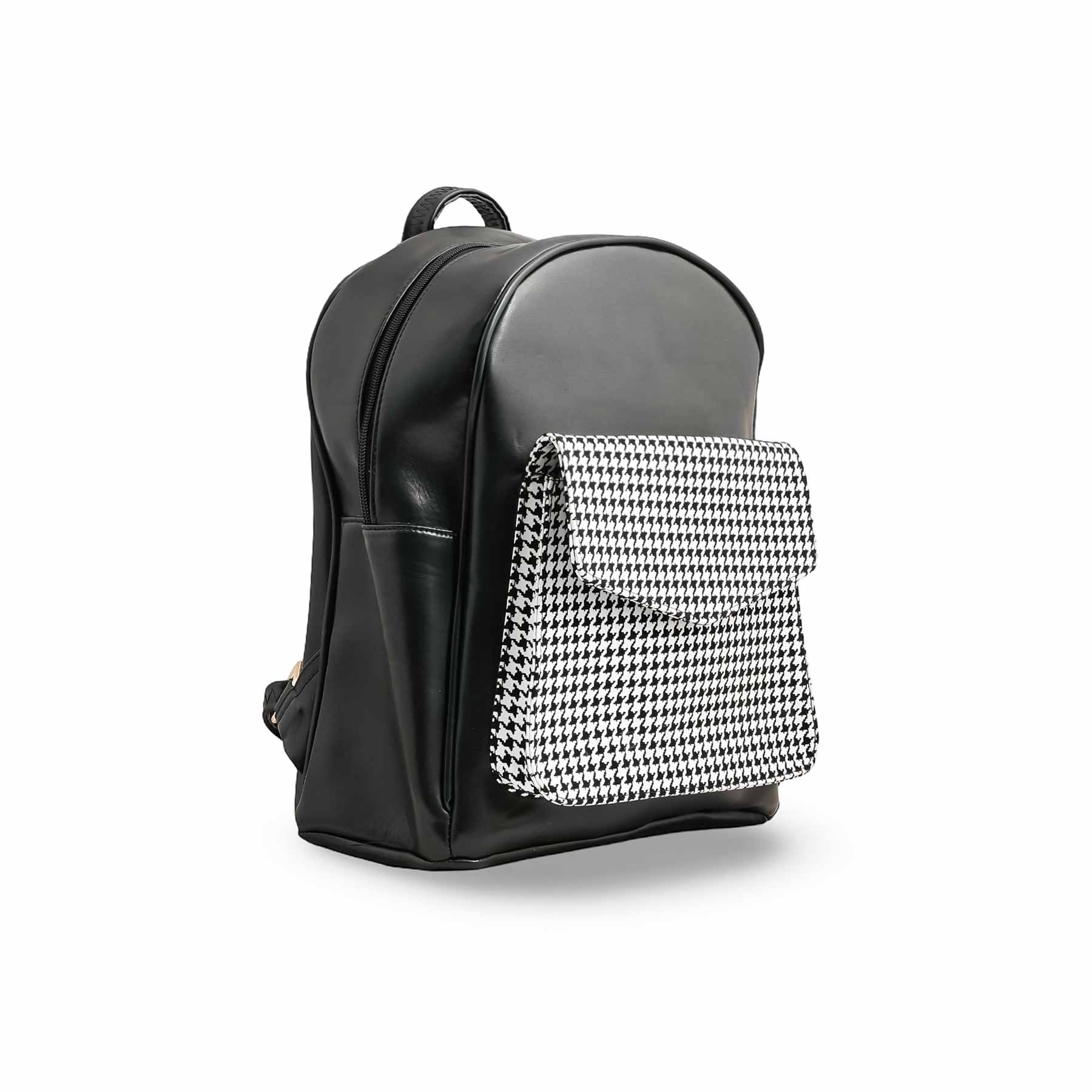 Blkwht Formal Backpack P55769 - Image 3