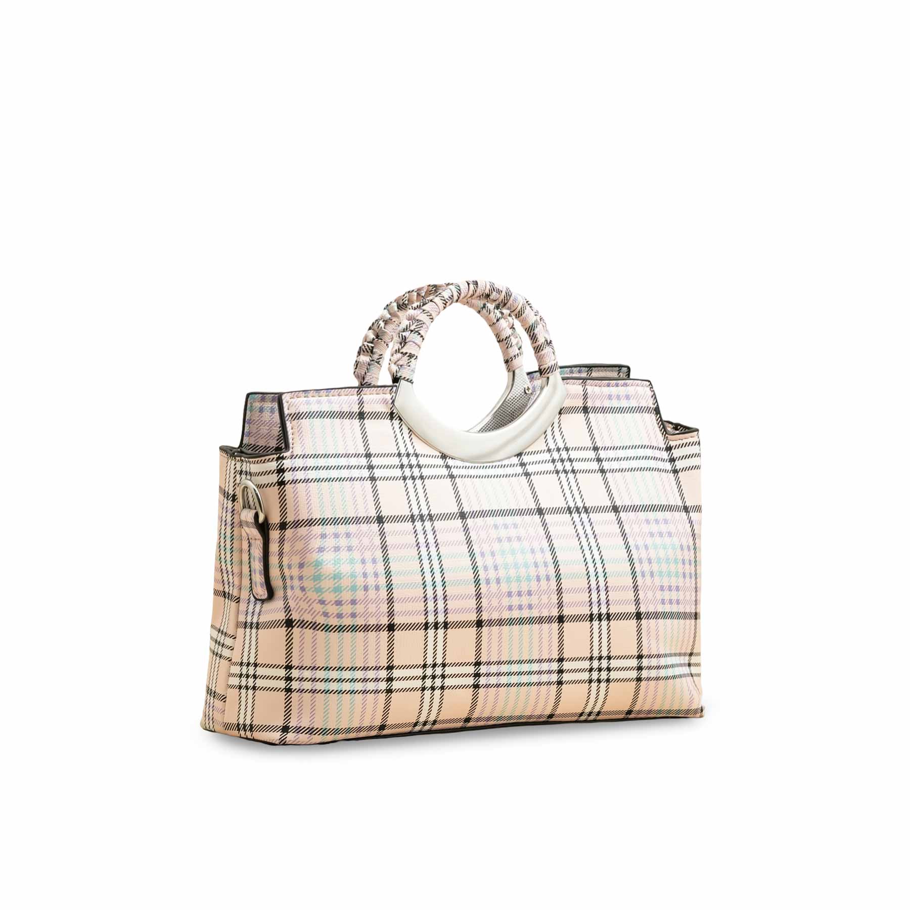 Blkwht Formal Hand Bag P36395 - Image 2
