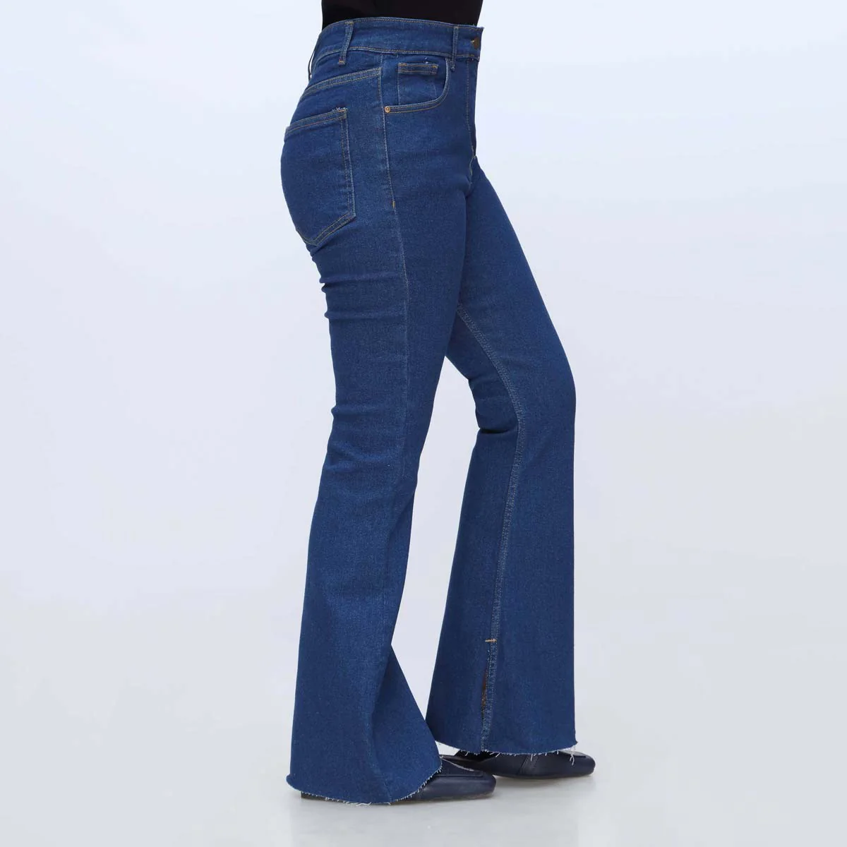 Blue Bell Bottom Denim Pant PS1542 - Image 3