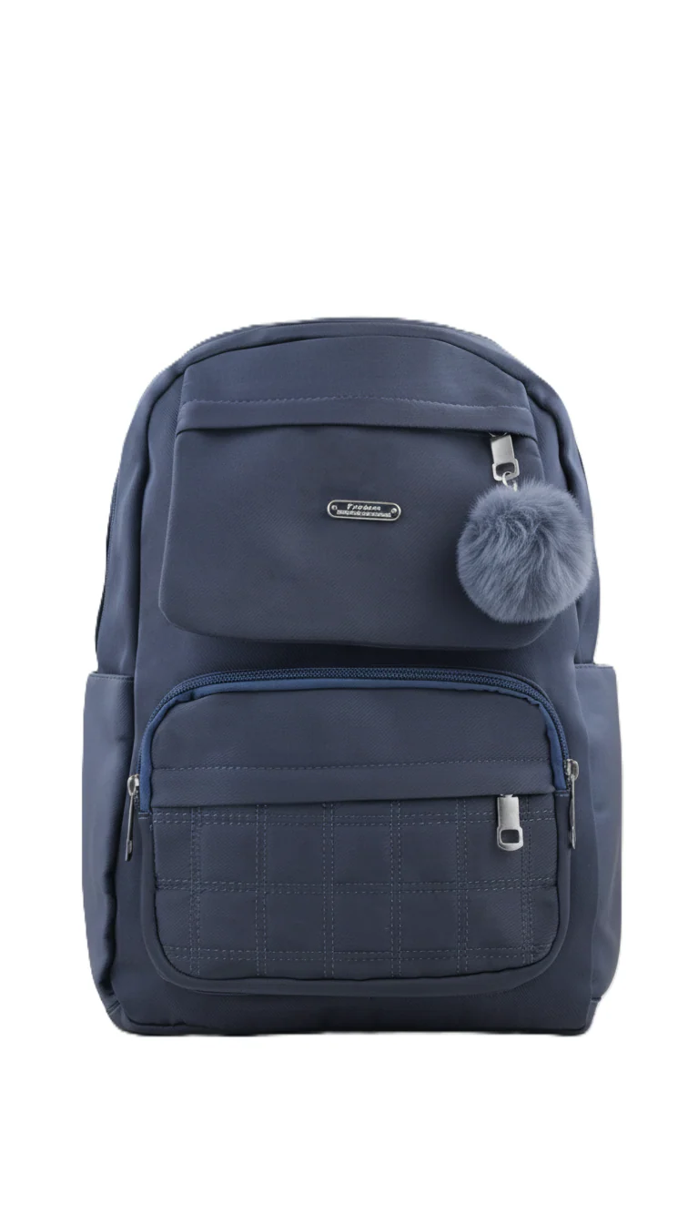 Blue Casual Back Pack For Women P47471 - Image 3