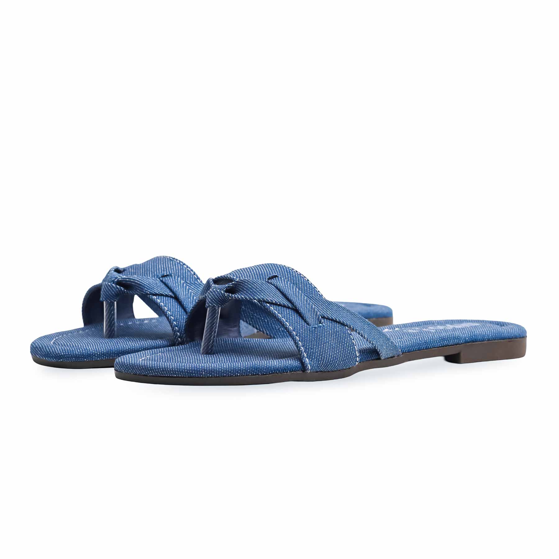 Blue Casual Chappal CL1879 - Image 2