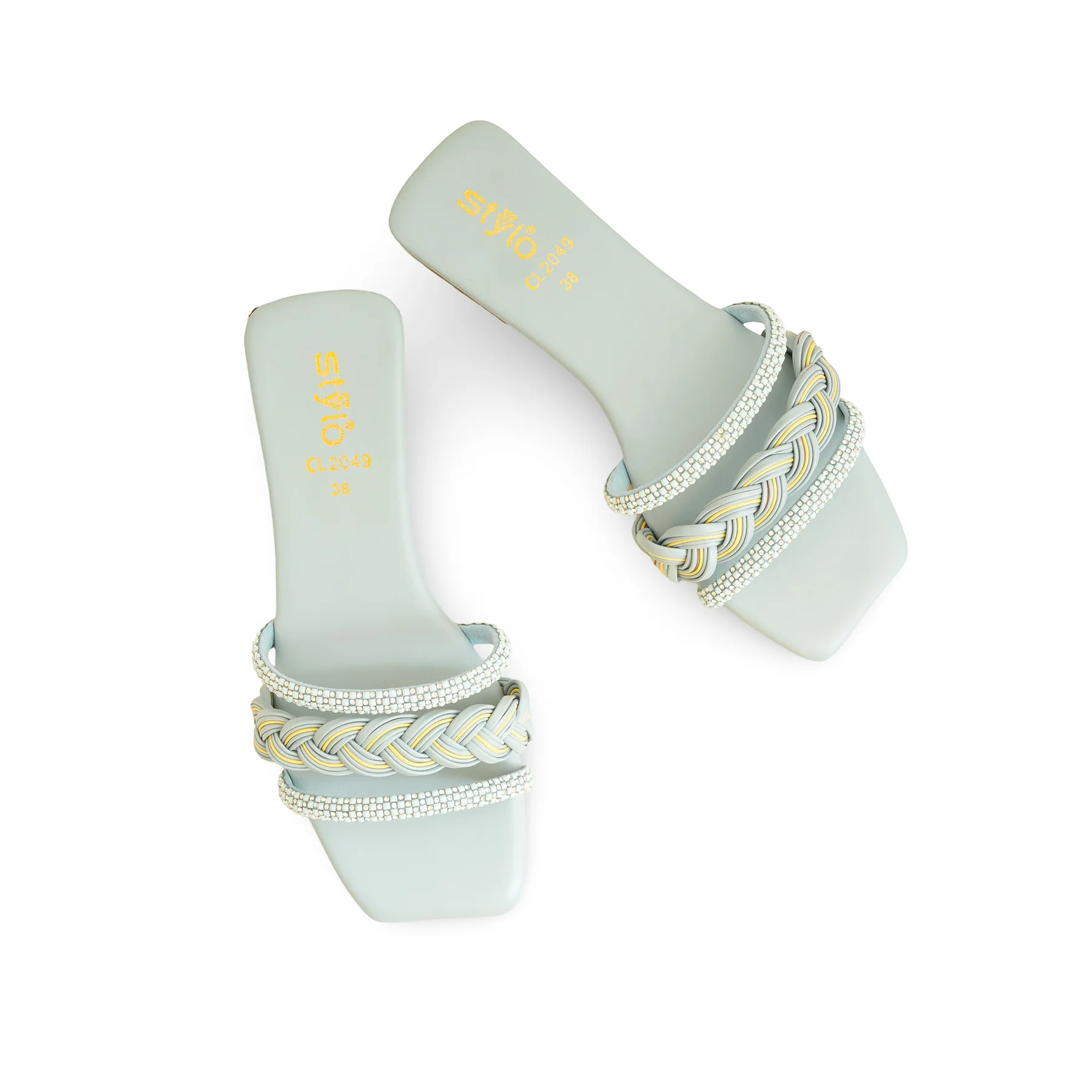 Blue Casual Slipper CL2049 - Image 5