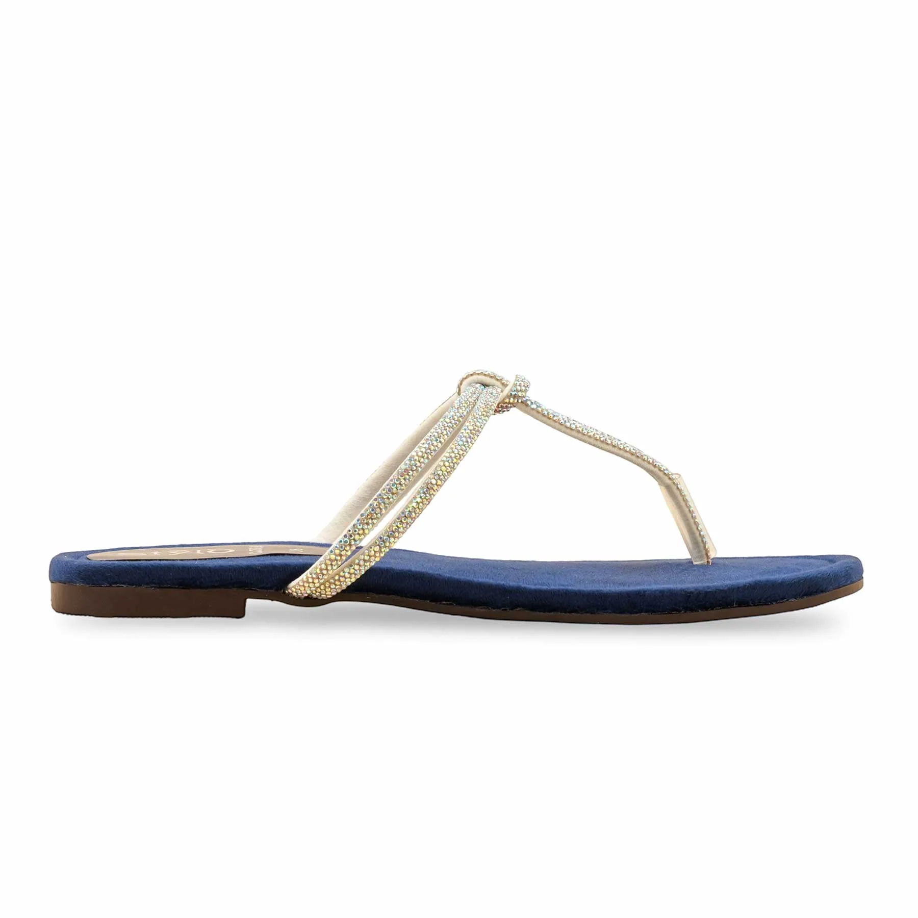 Blue Casual Chappal CL2076 - Image 2