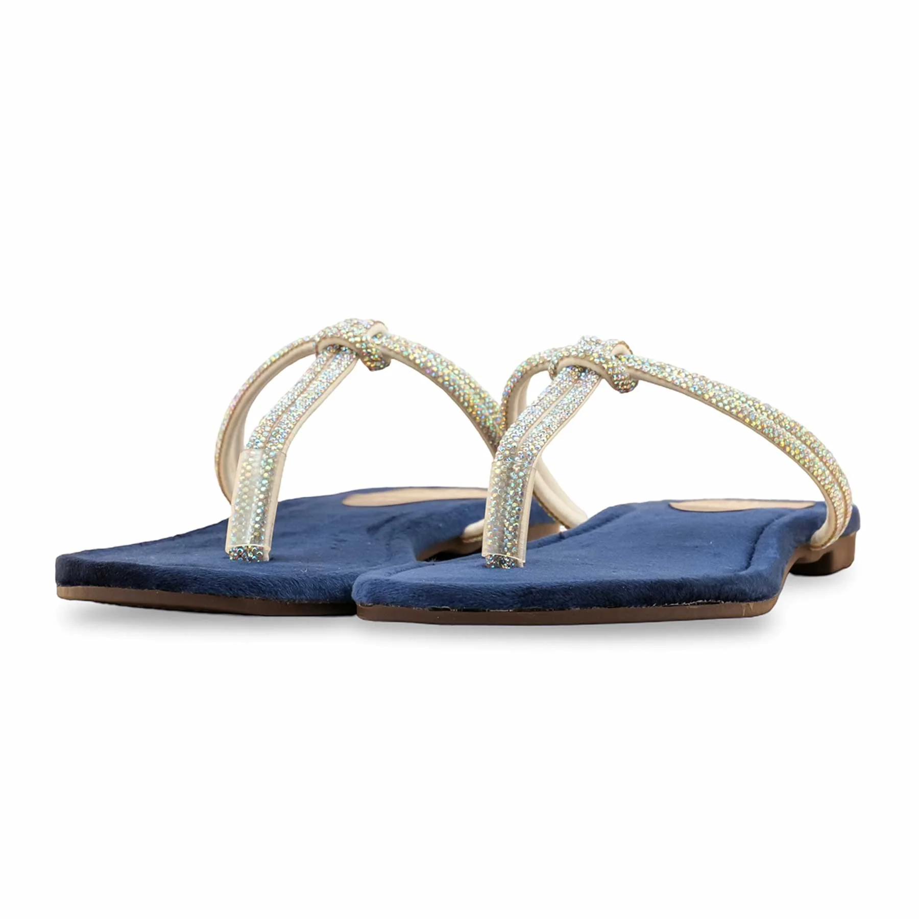 Blue Casual Chappal CL2076 - Image 3