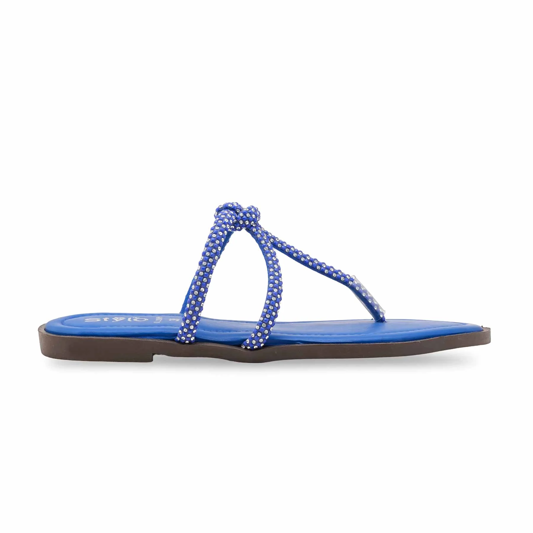 Blue Casual Chappal For Ladies CL2086 - Image 2