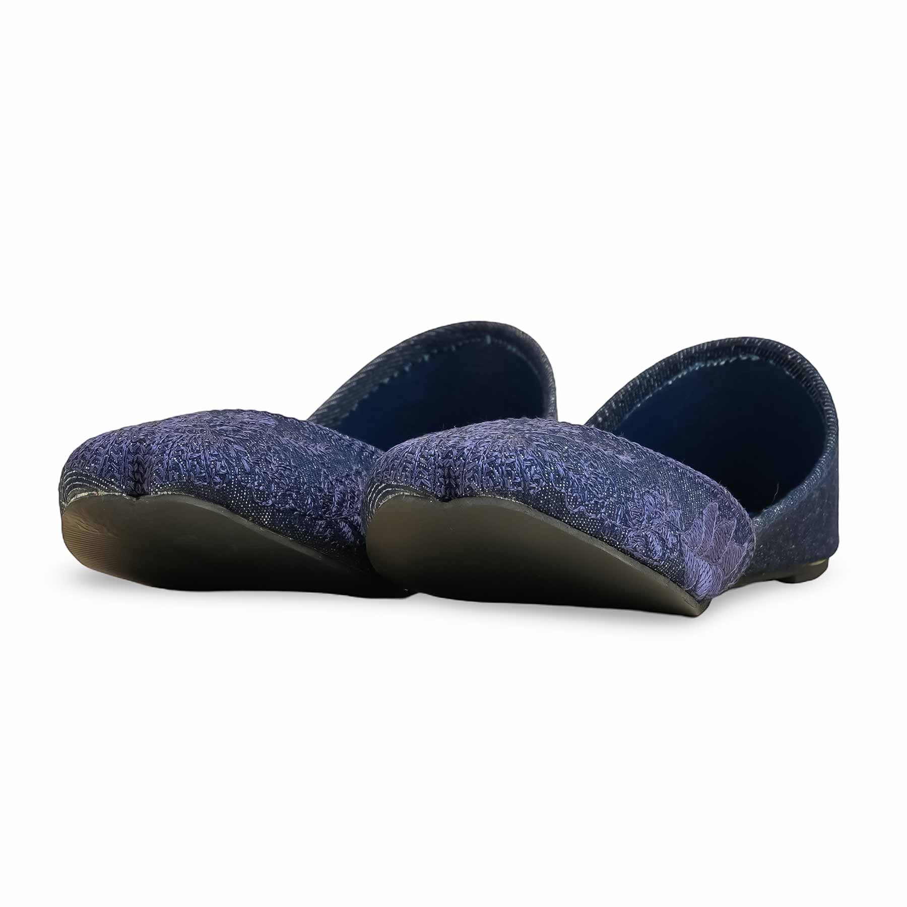 Blue Casual Khussa EC8551 - Image 3