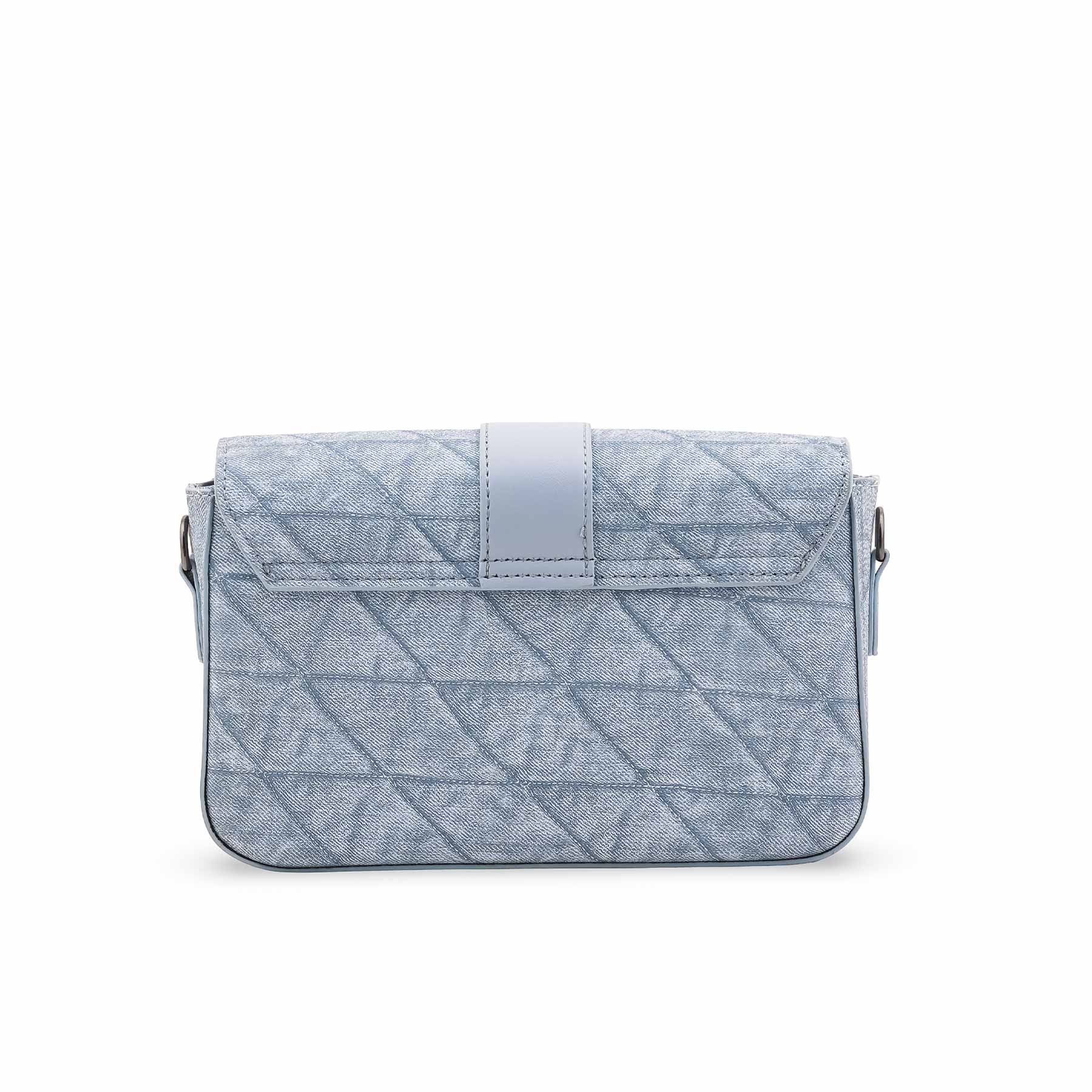 Blue Casual Pouch For Ladies P97675 - Image 4