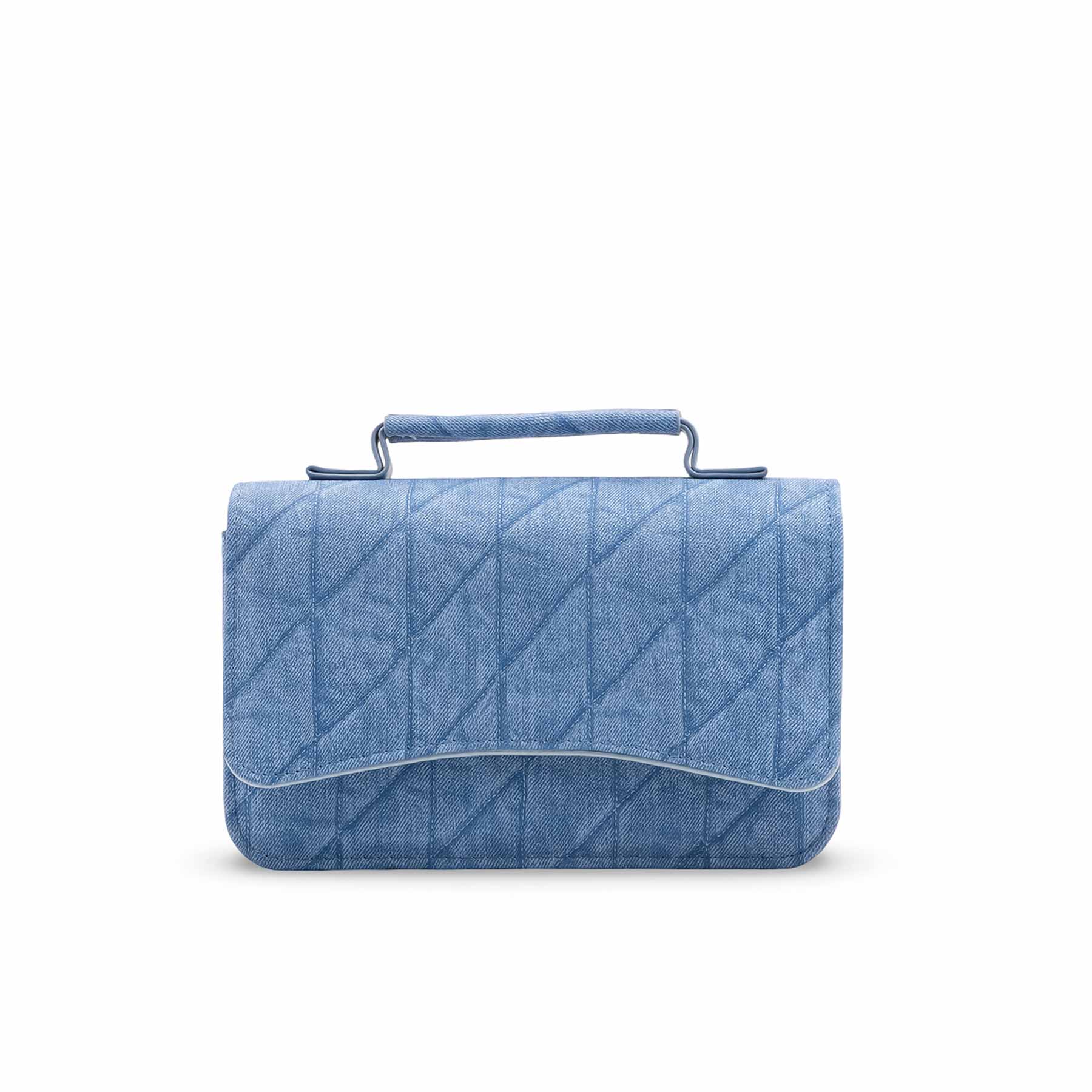 Blue Casual Pouch For Ladies P97677 - Image 2