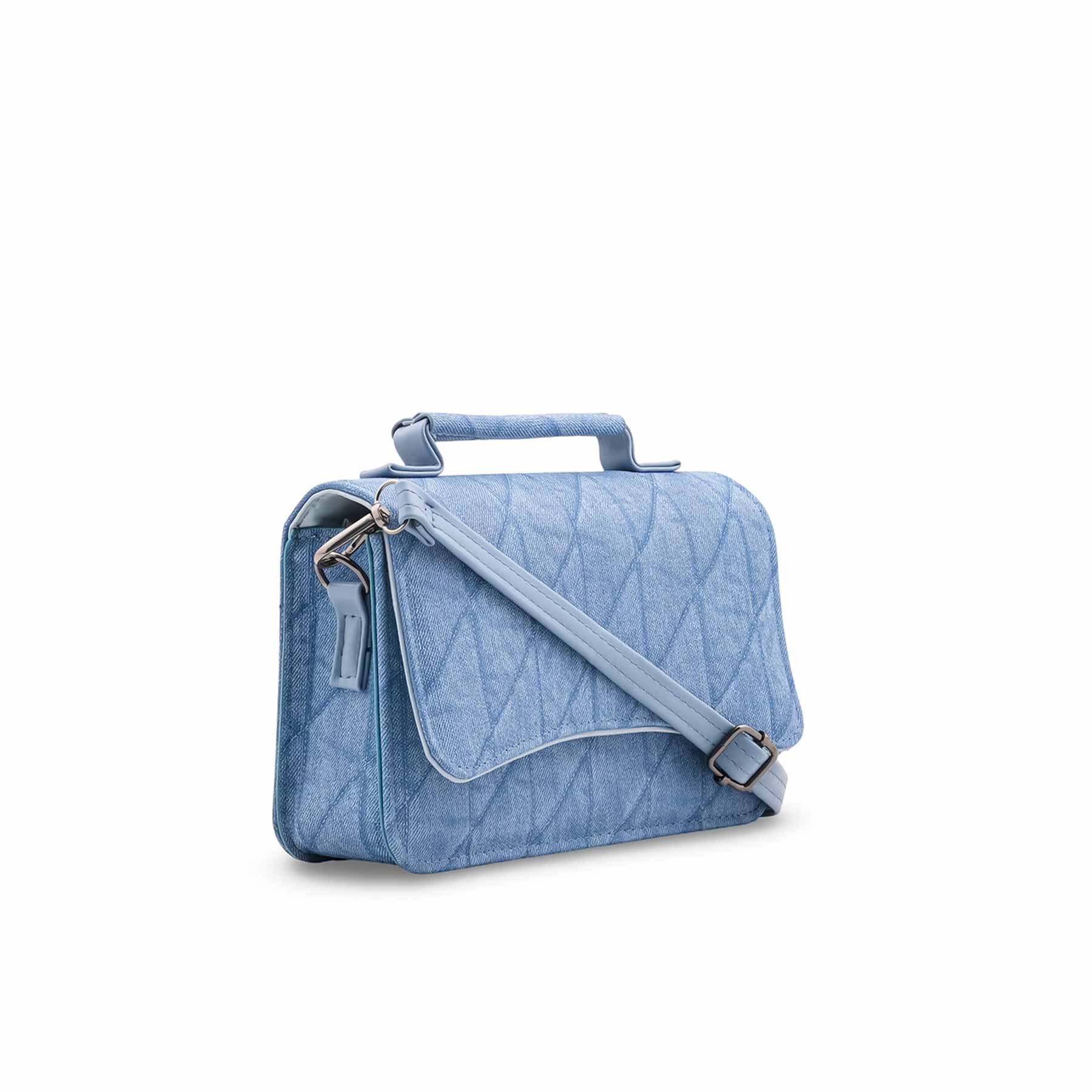 Blue Casual Pouch For Ladies P97677 - Image 3