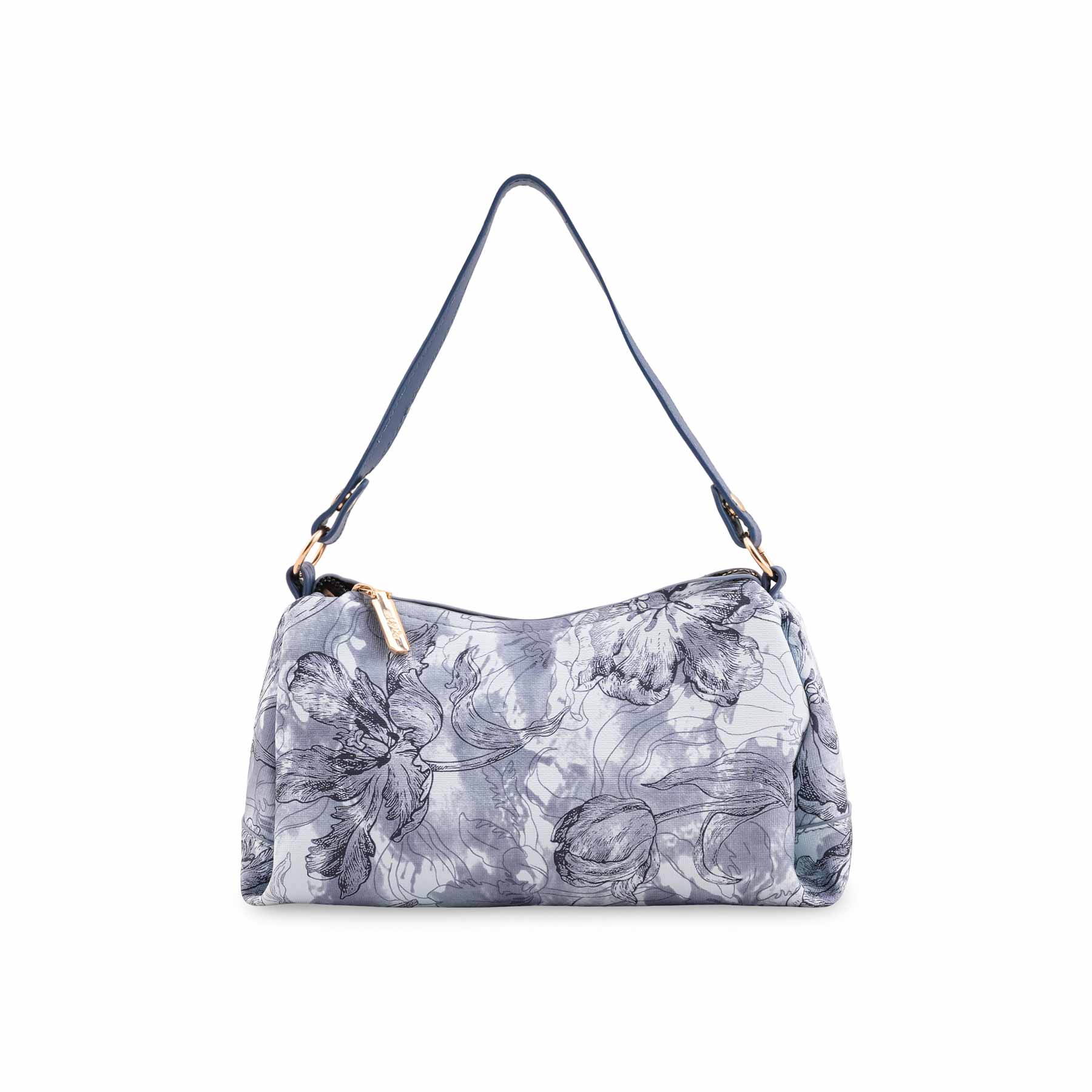 Blue Casual Pouch For Women P97667 - Image 2