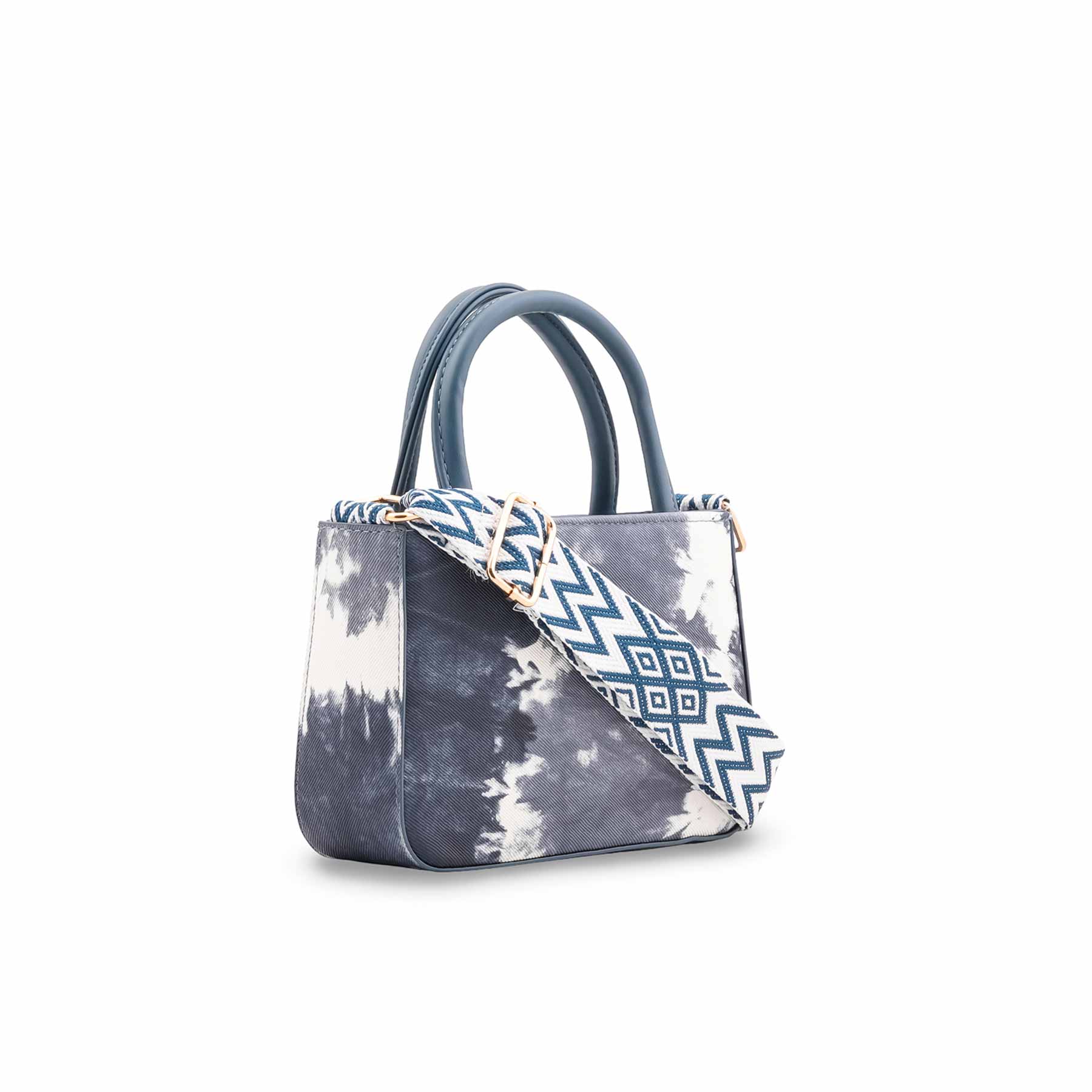 Blue Casual Pouch For Women P97676 - Image 3