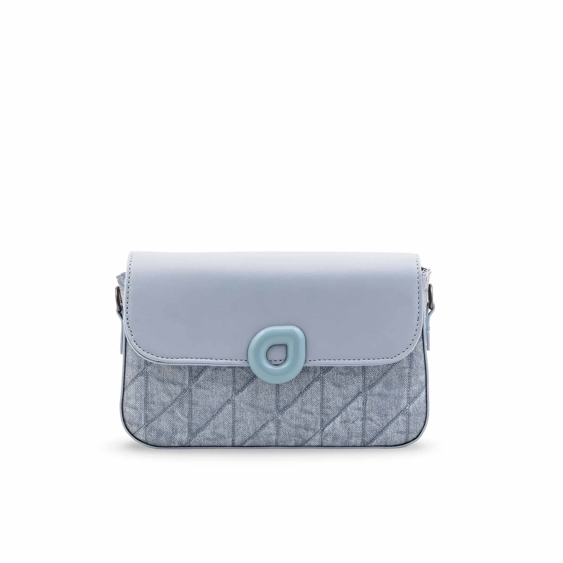 Blue Casual Pouch For Women P97711 - Image 2