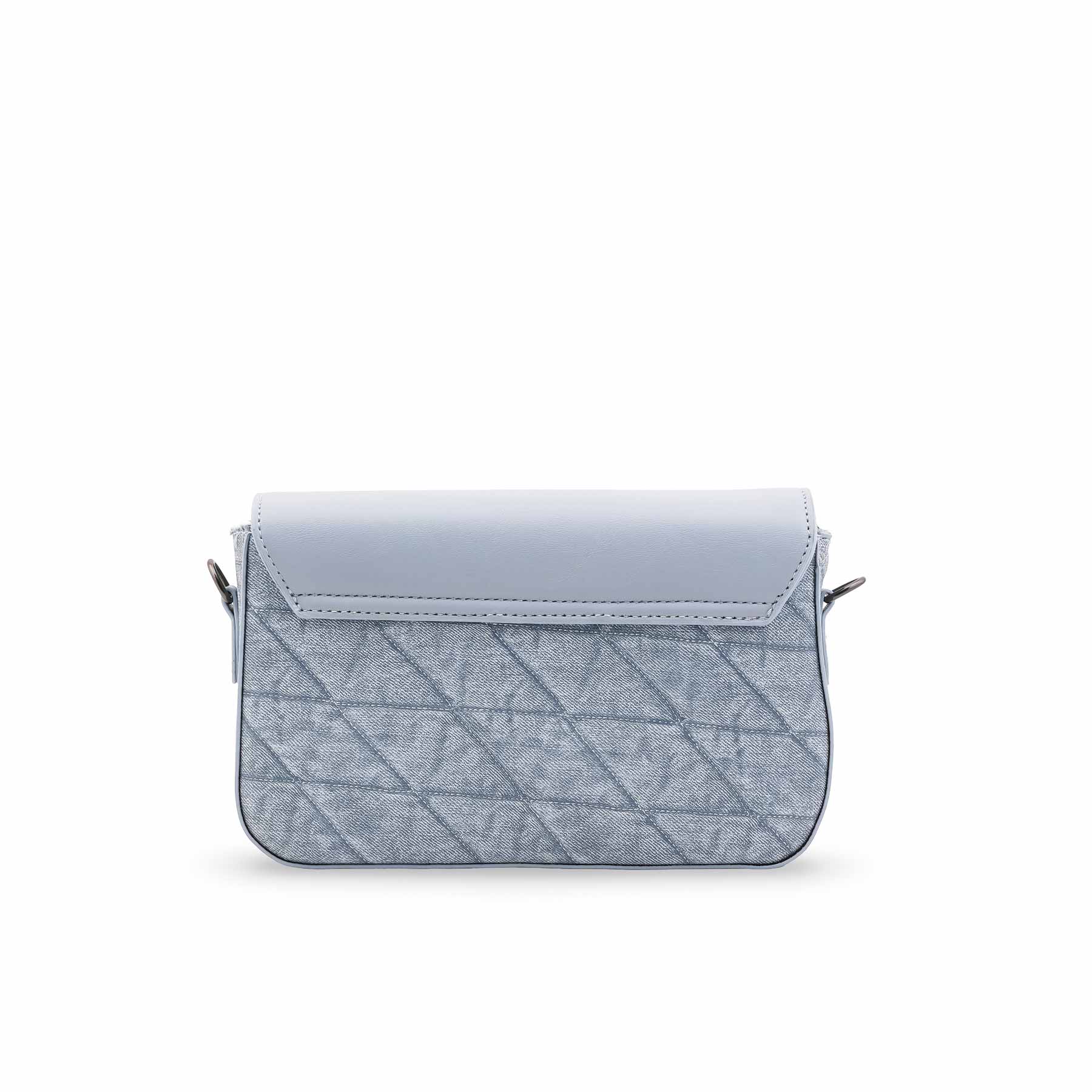 Blue Casual Pouch For Women P97711 - Image 4