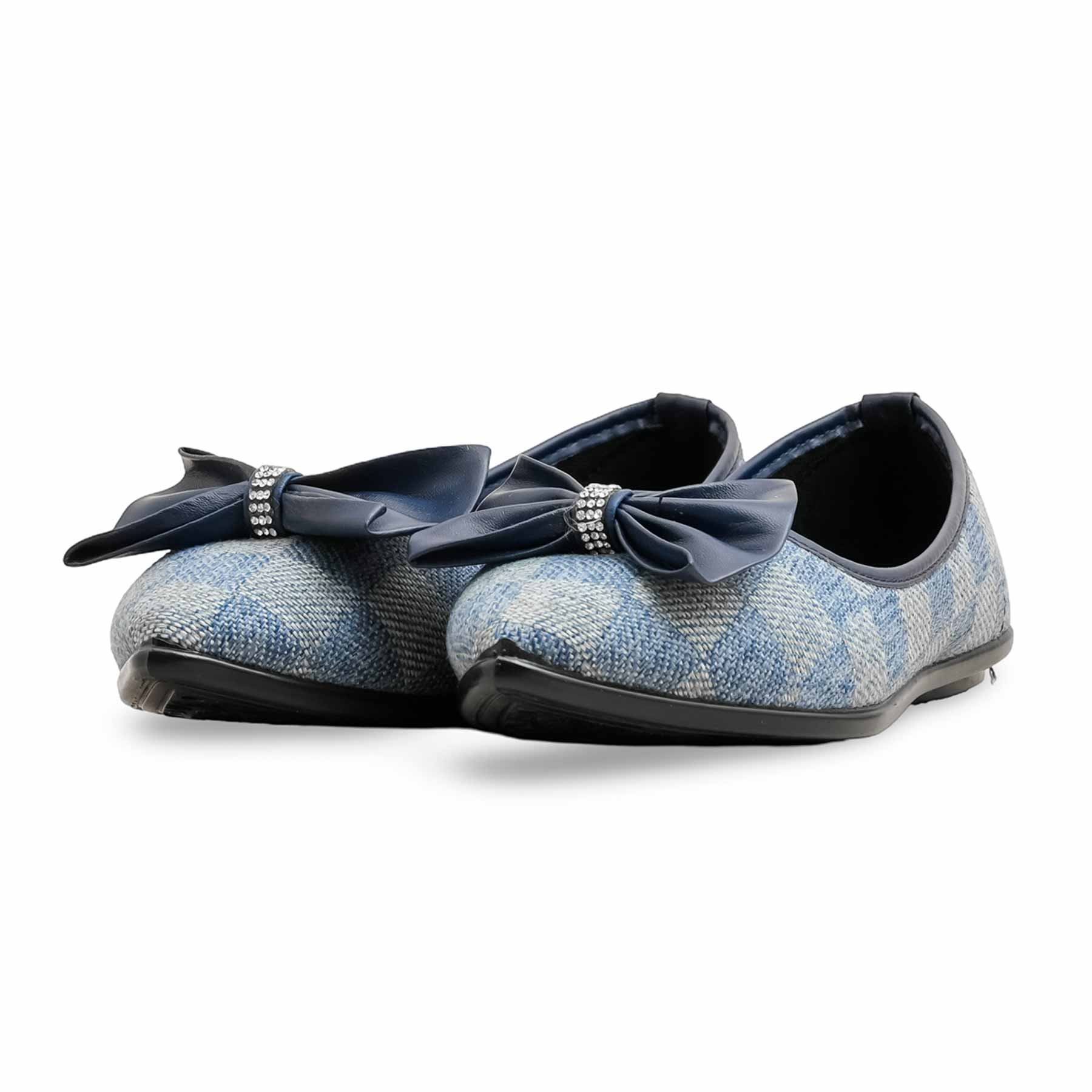 Blue Casual Pumps WN1282 - Image 3