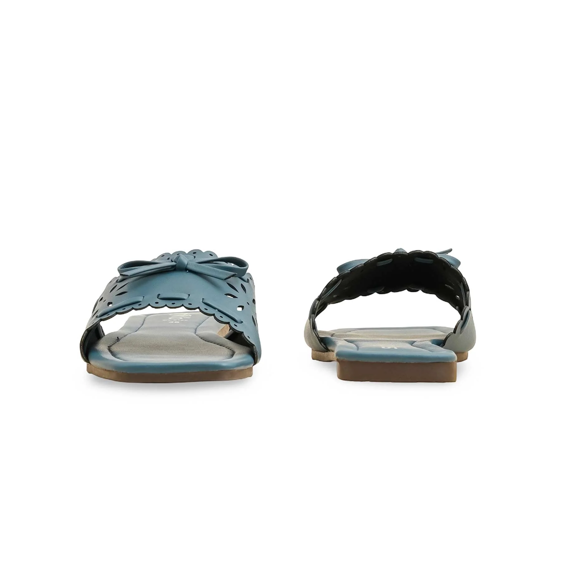 Blue Casual Slipper CL2129 - Image 4