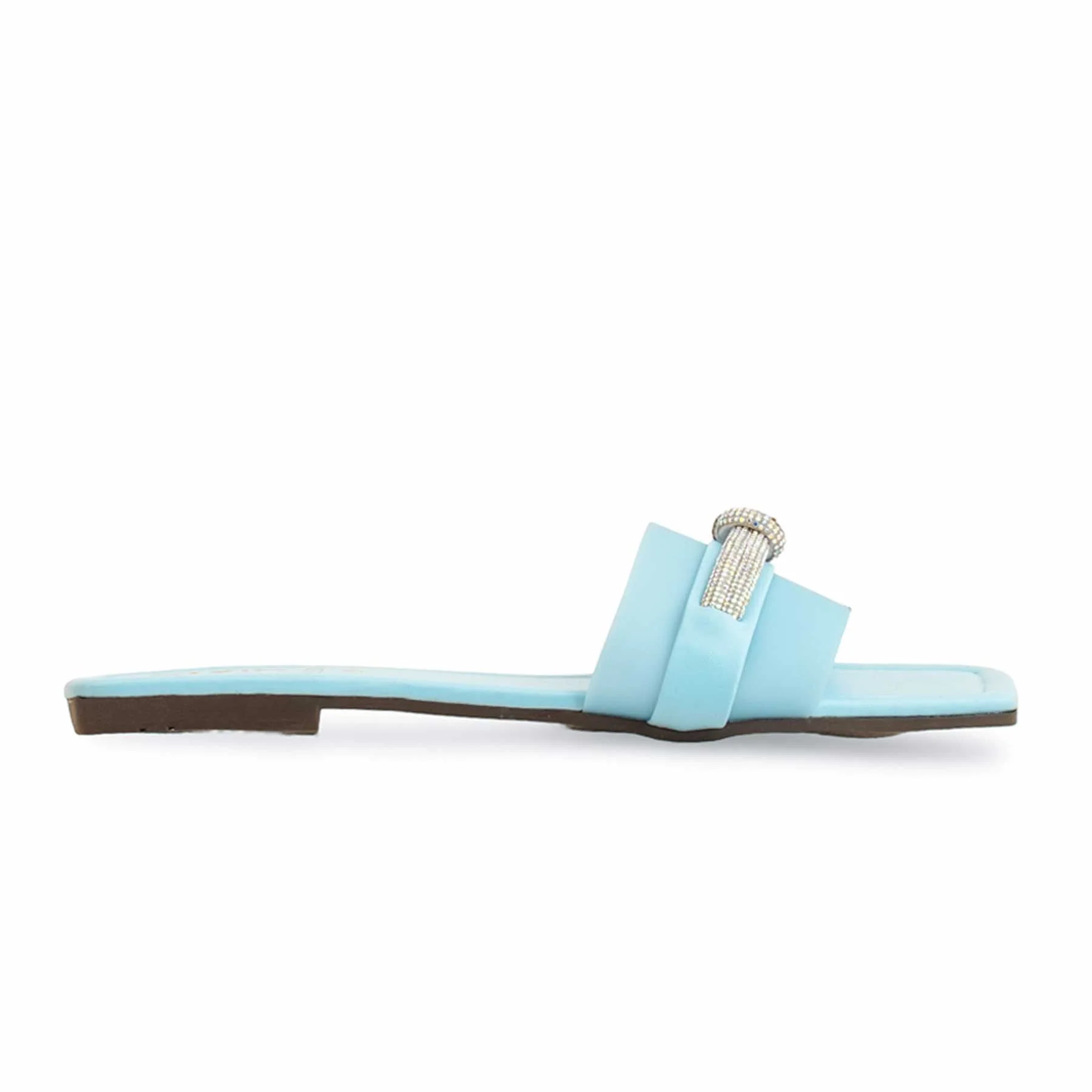 Blue Casual Slipper For Ladies CL2036 - Image 2