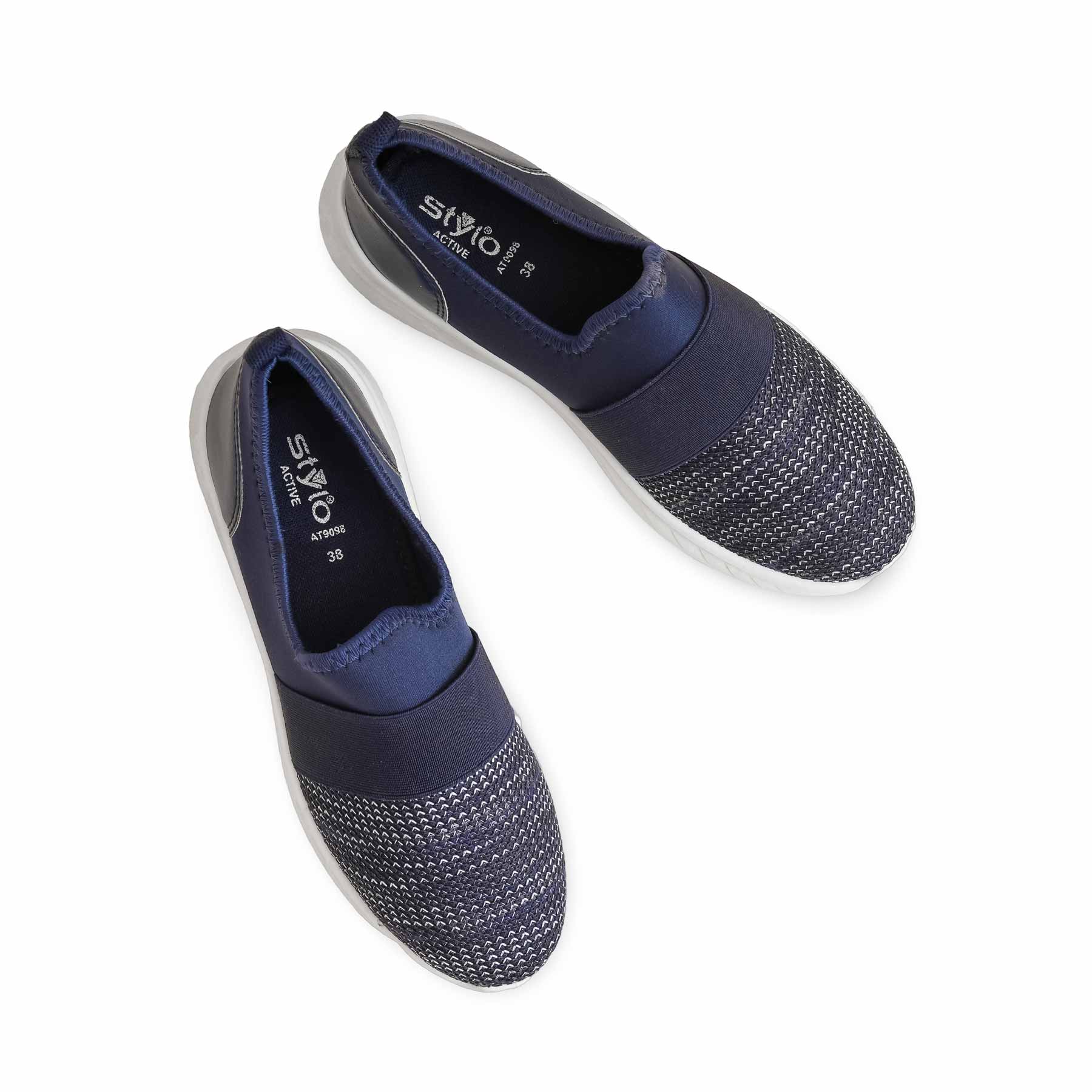 Blue Casual Sneaker AT9098 - Image 5