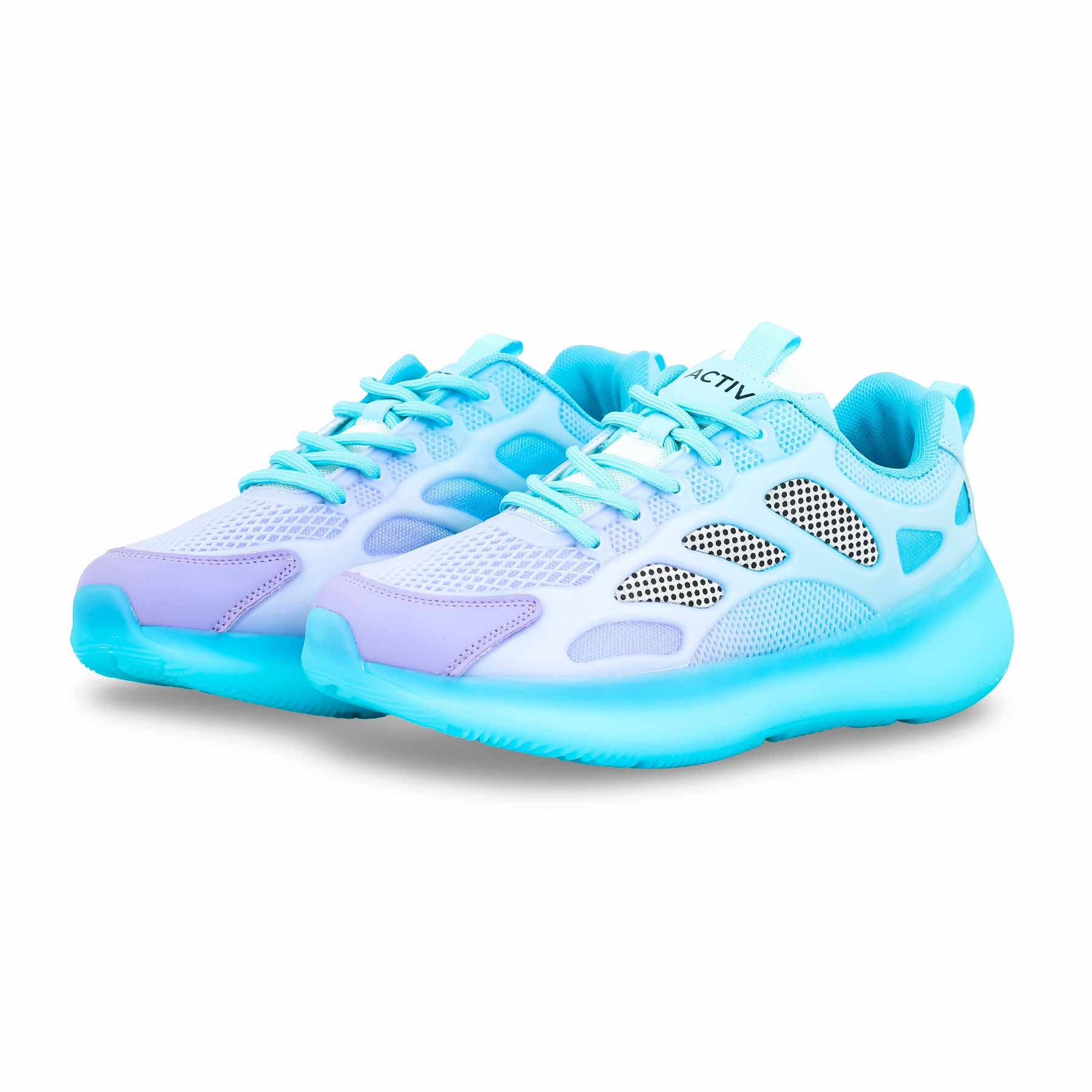 Blue Casual Sneaker For Women AT7348 - Image 3