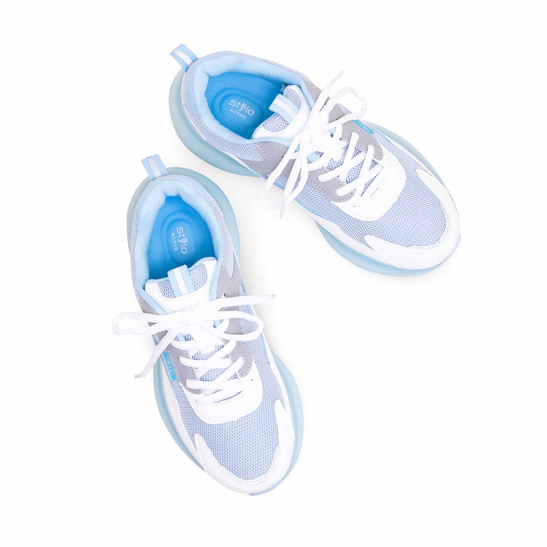 Blue Casual Women Sneaker AT7346 - Image 5