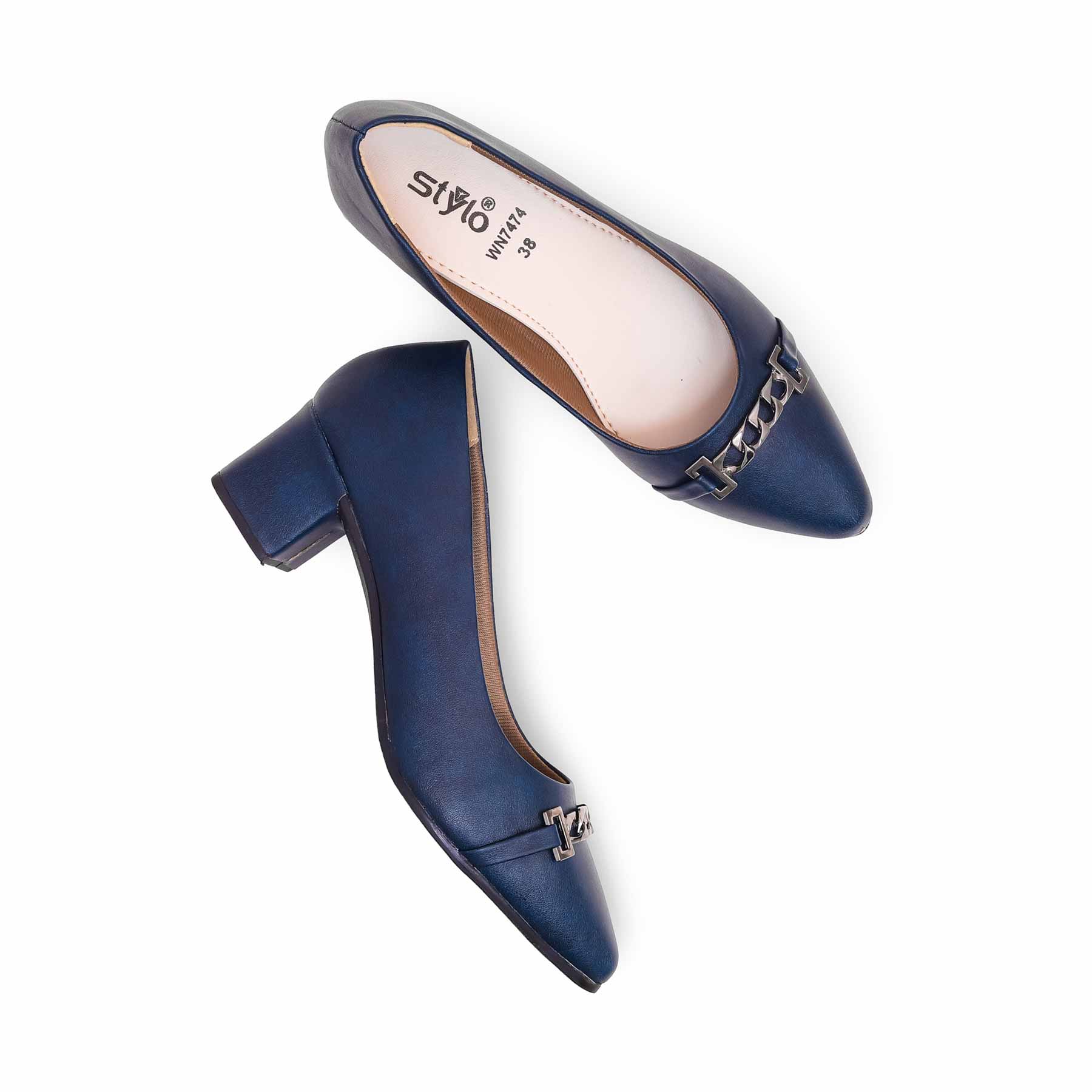 Blue Court Shoes WN7474 - Image 4