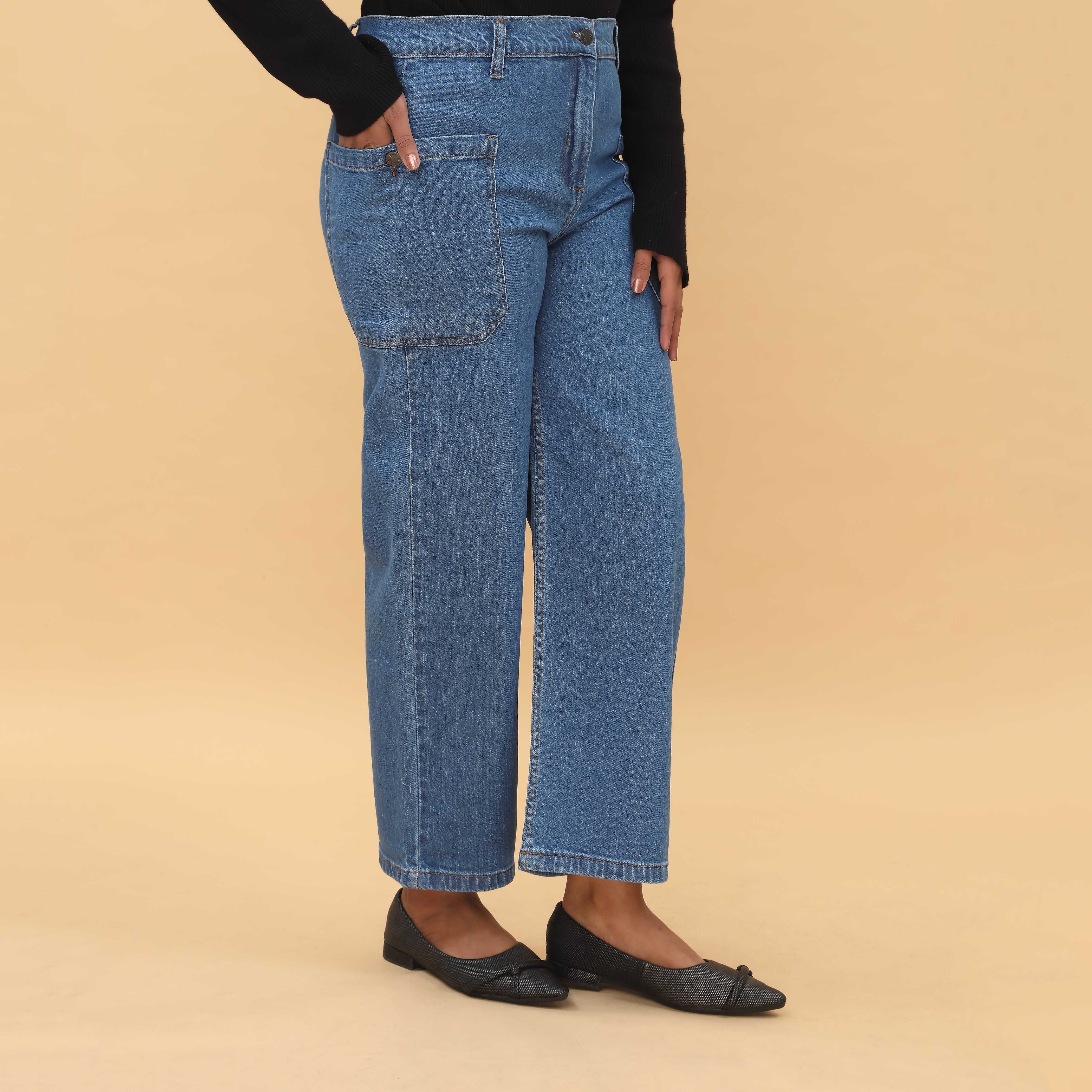 Blue Denim Pant PP5002 - Image 5