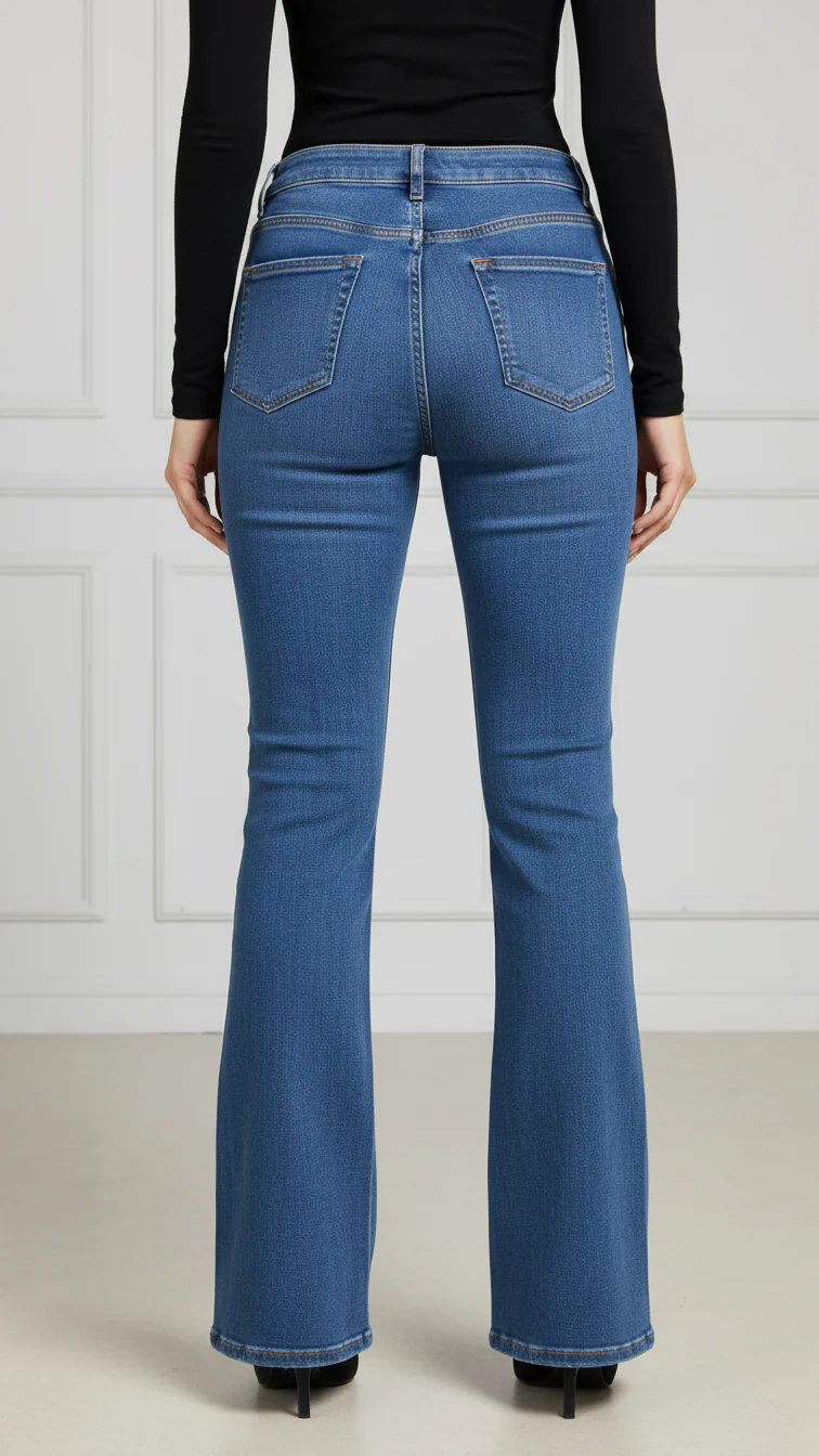 Blue Denim Pant PP6095 - Image 2