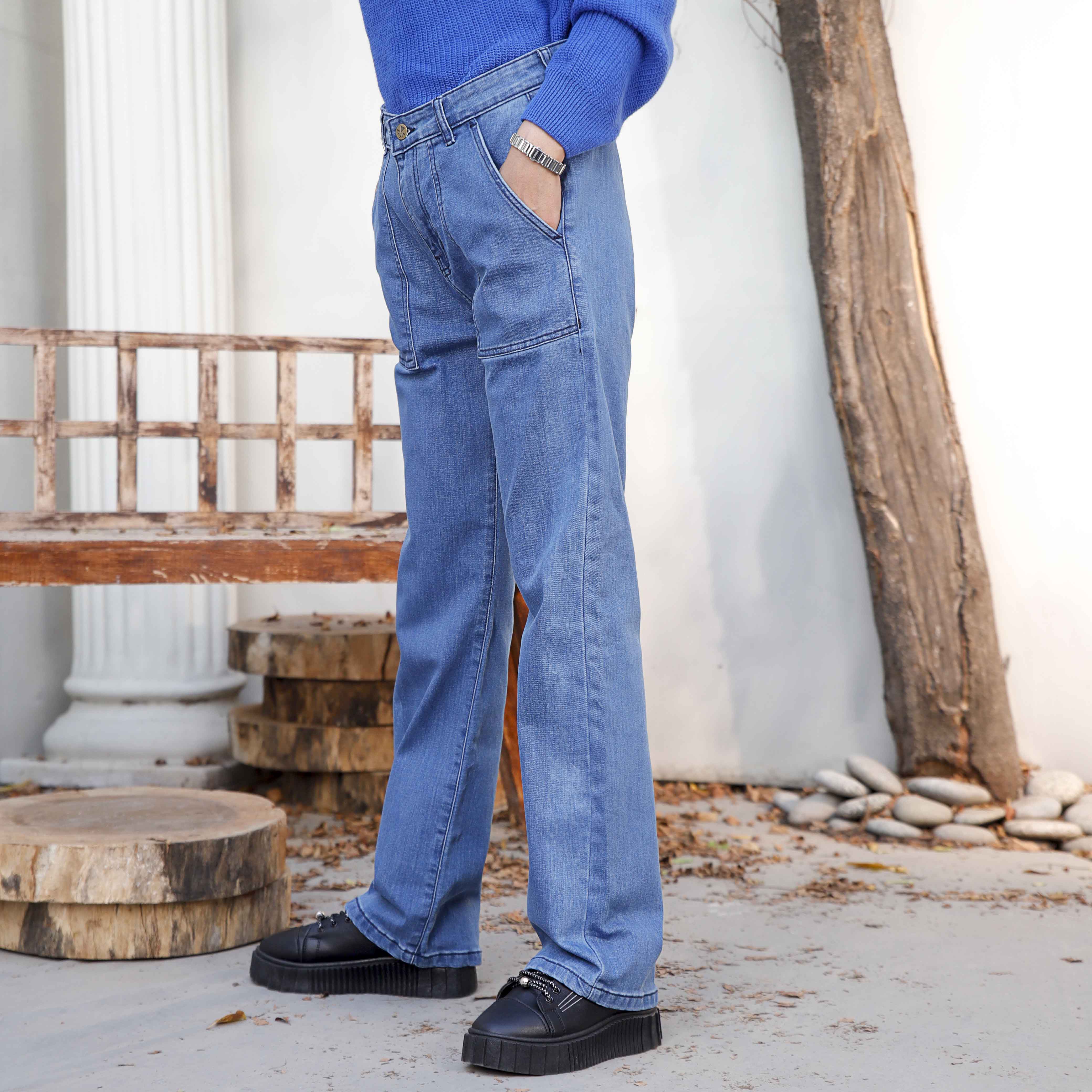Blue Denim pant PS9524 - Image 2