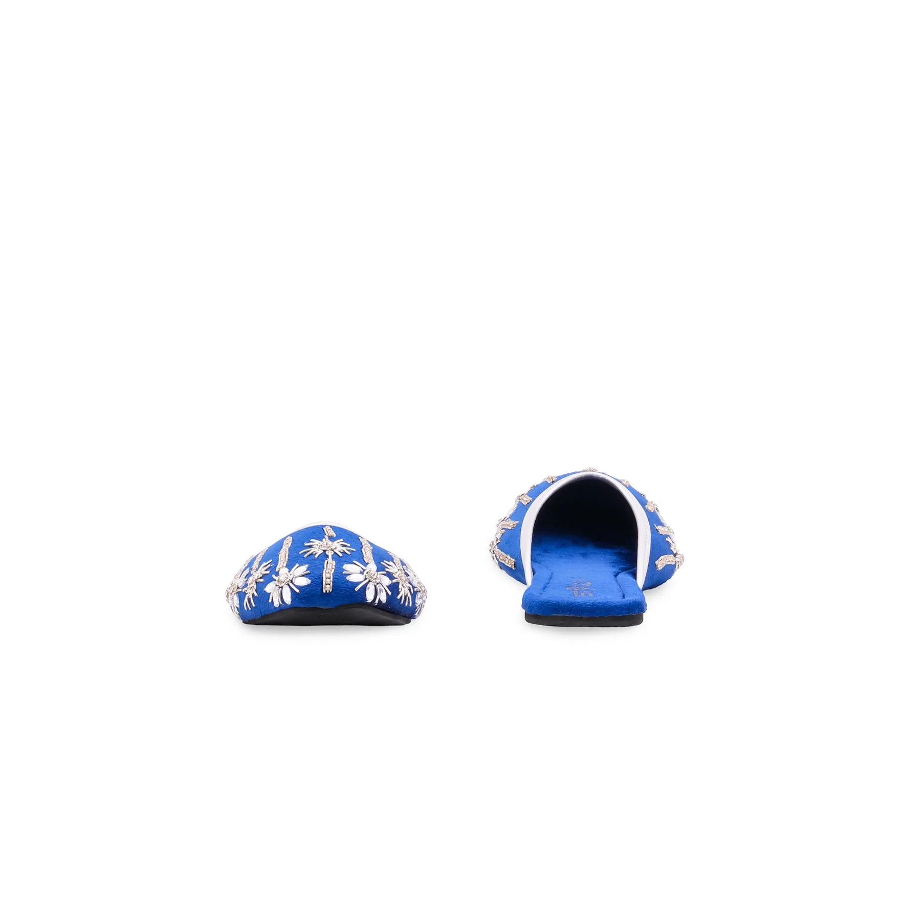 Blue Fancy Back Open Khussa EC8631 - Image 5