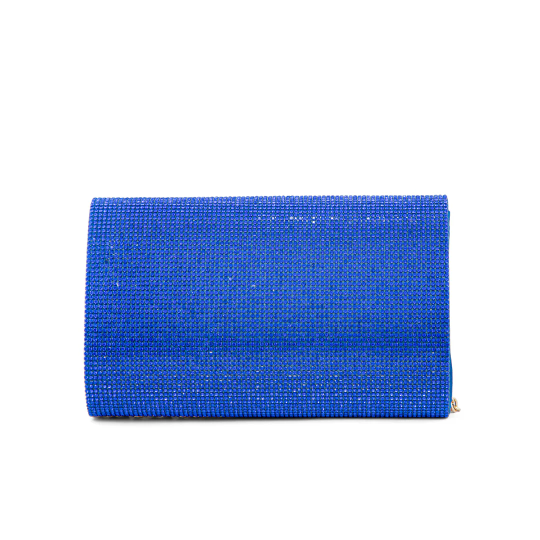 Blue Fancy Clutch P24327 - Image 3