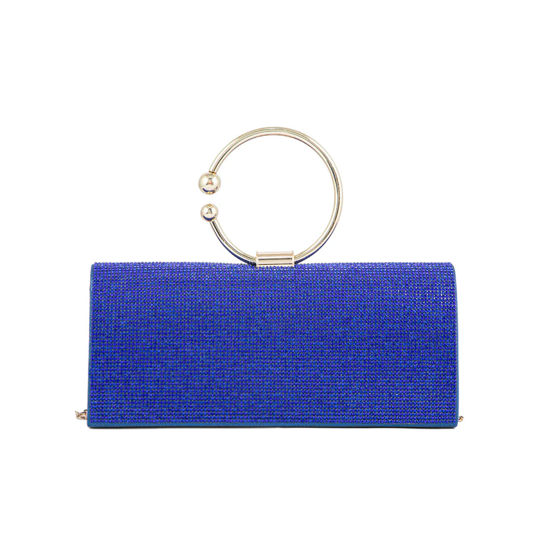 Blue Fancy Clutch P24329 - Image 4
