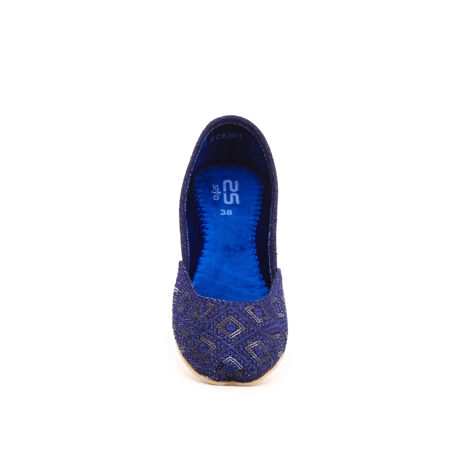 Blue Fancy Khussa EC8301 - Image 3