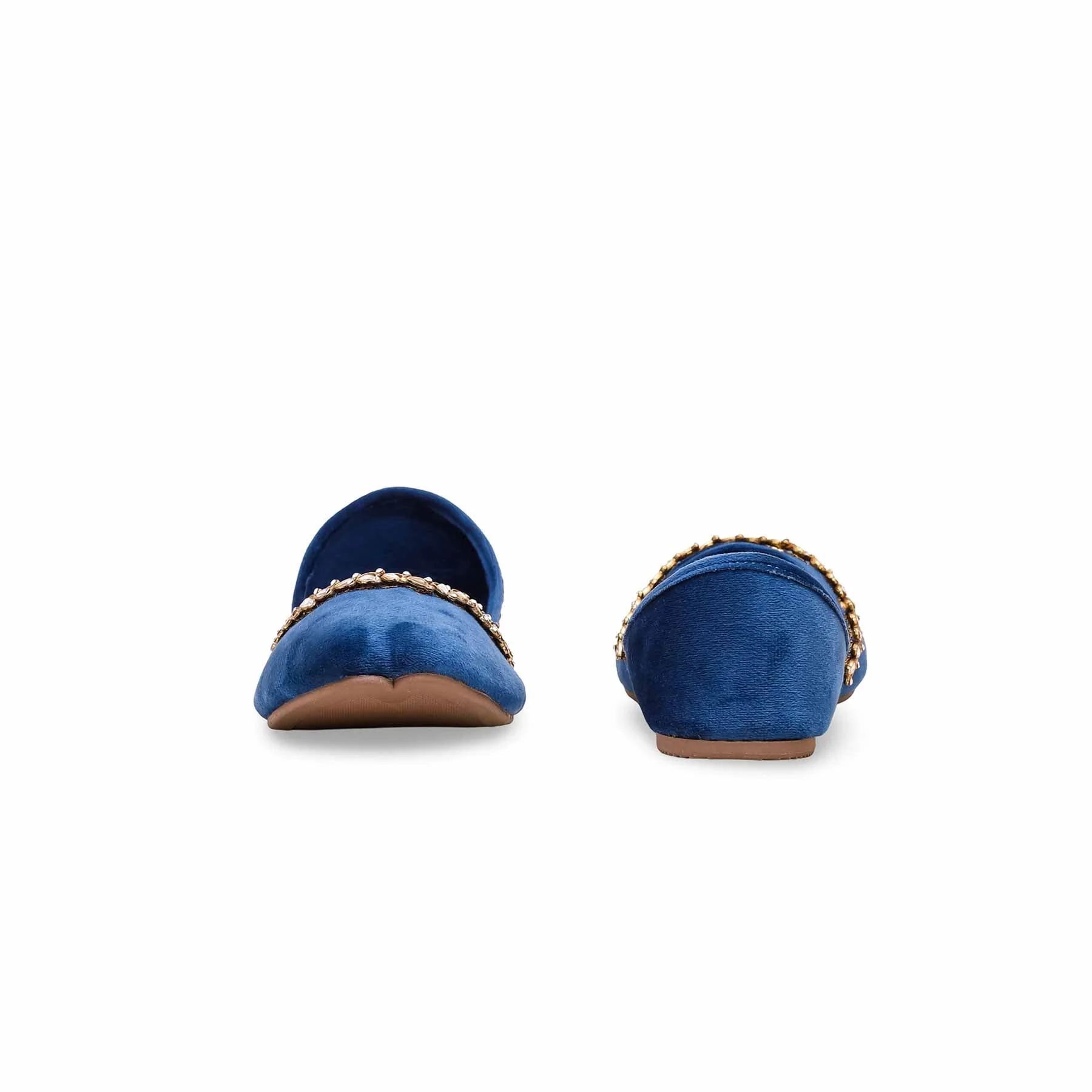 Blue Fancy Khussa EC8443 - Image 3