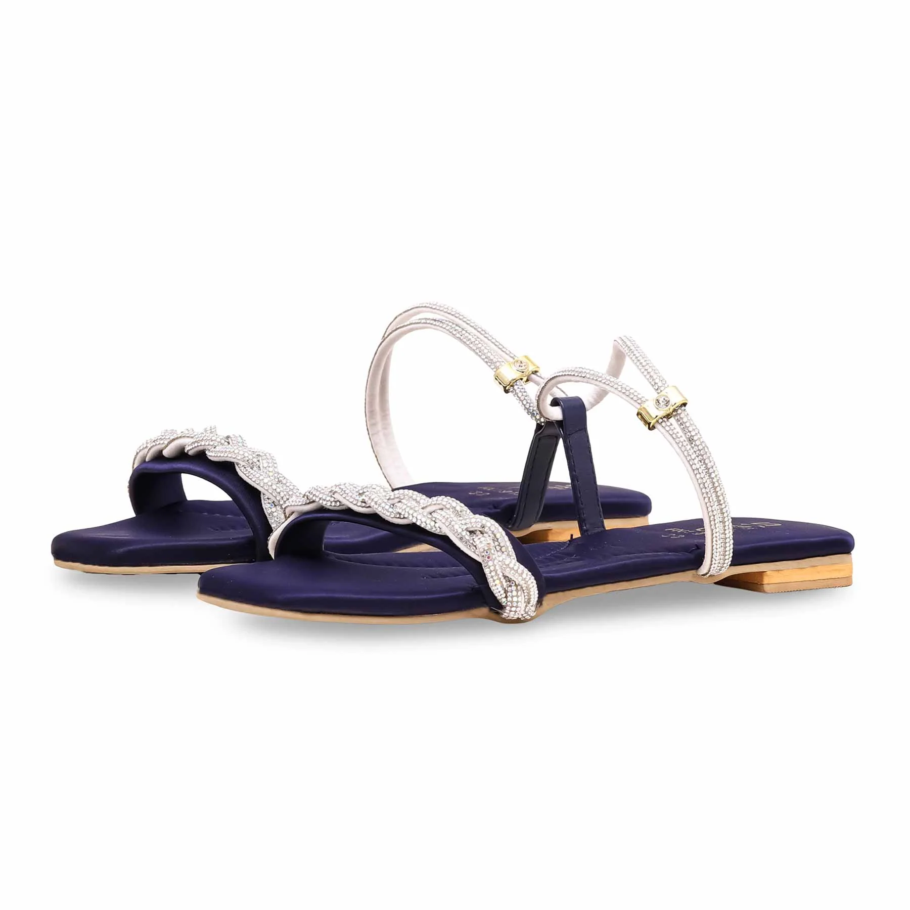 Blue Fancy Slipper FN5915 - Image 2