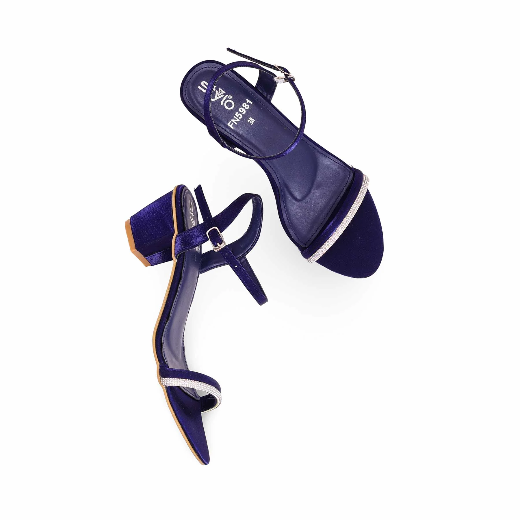 Blue Fancy Sandal FN5981 - Image 5