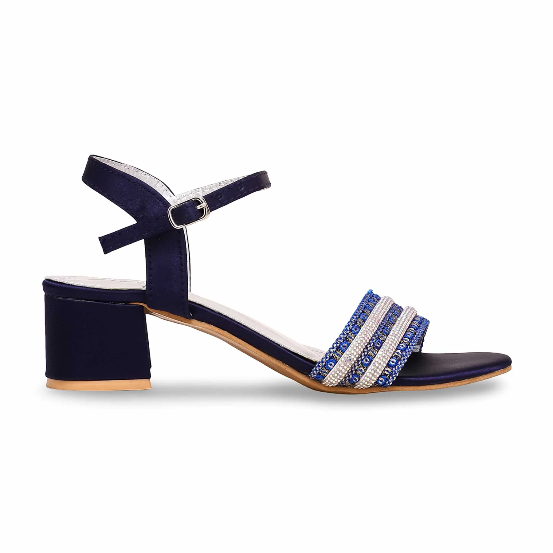 Blue Fancy Sandal FN6013 - Image 2