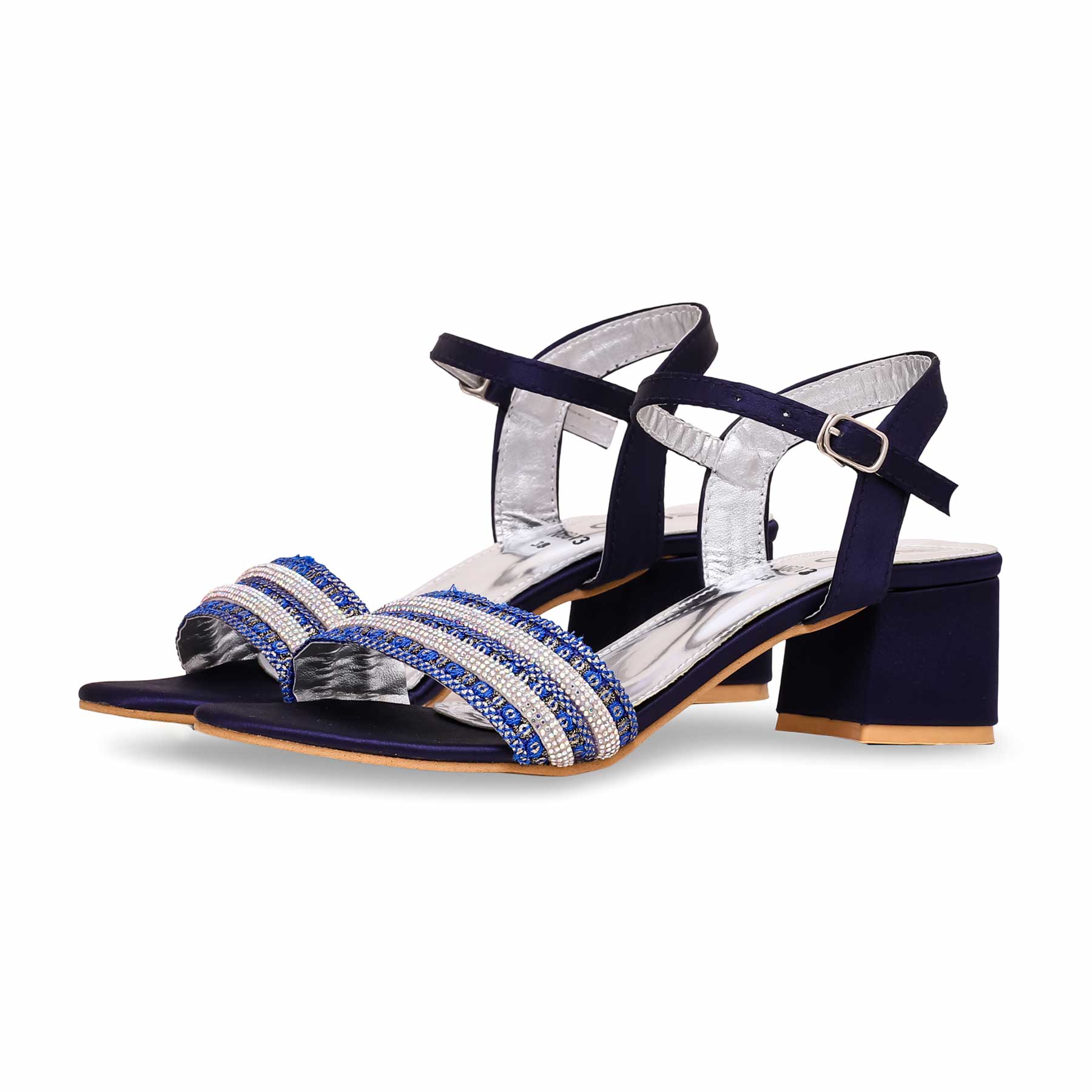 Blue Fancy Sandal FN6013 - Image 3