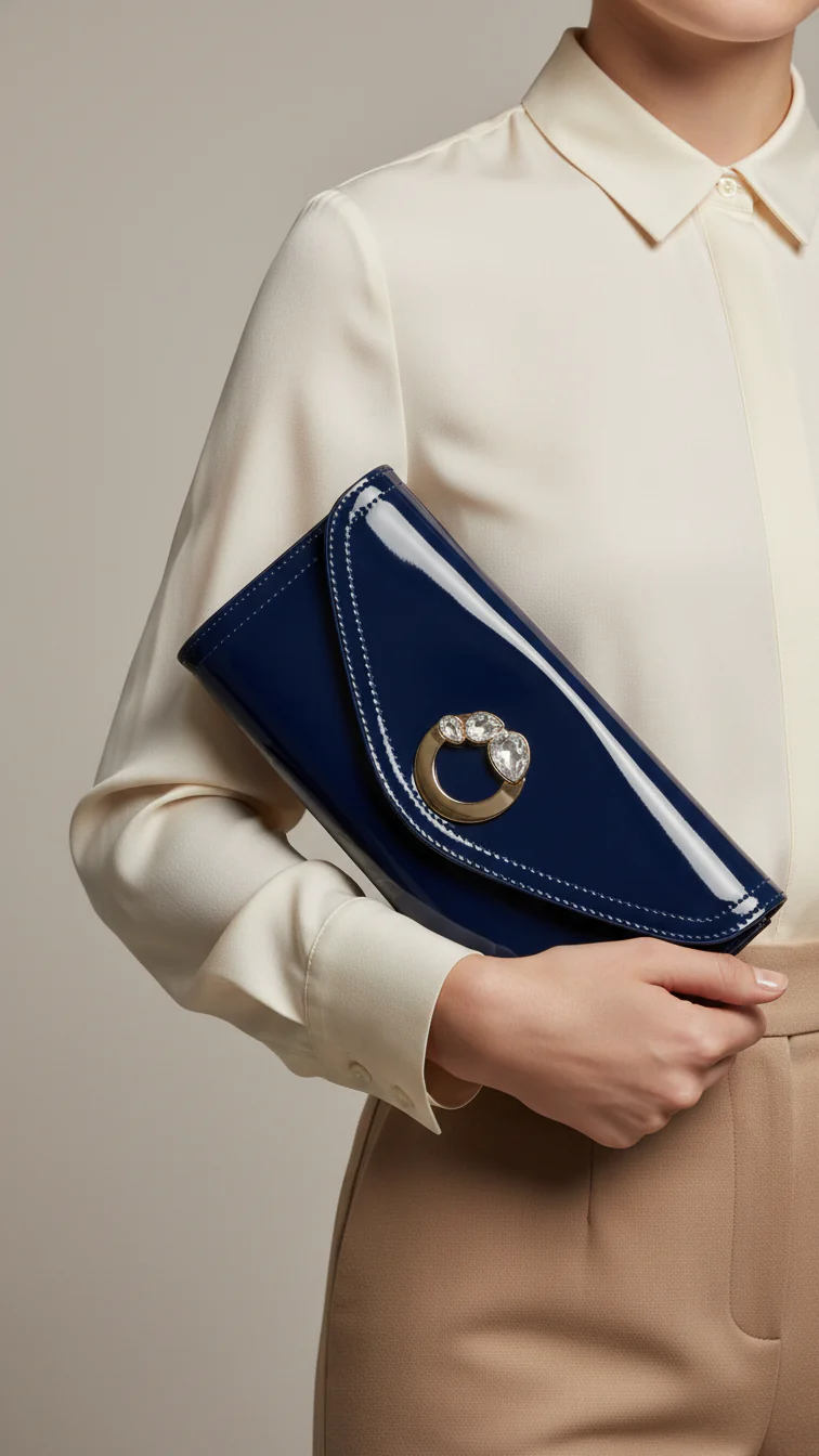Blue Formal Clutch P24211