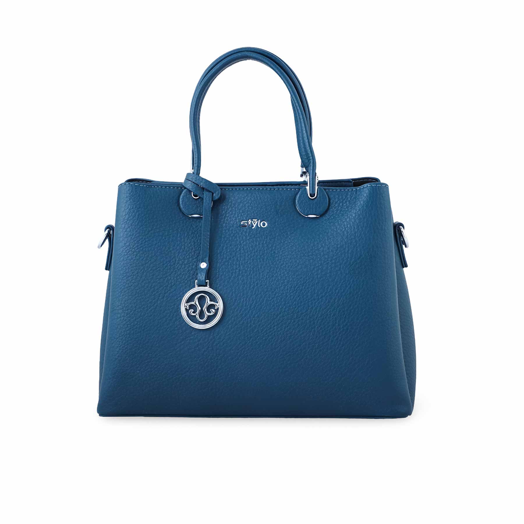 Blue Formal Hand Bag For Women P36262 - Image 2