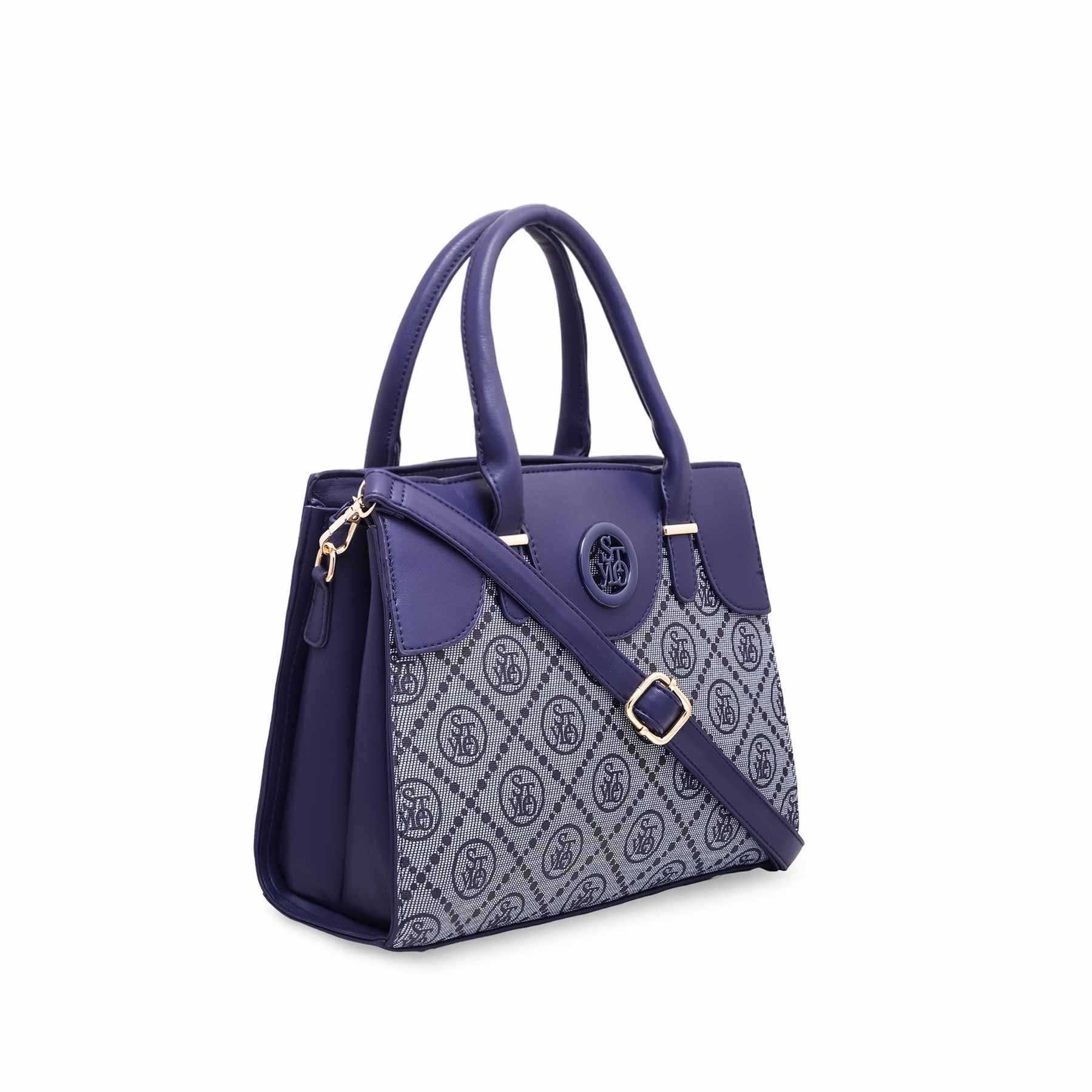 Blue Formal Hand Bag P36052 - Image 2