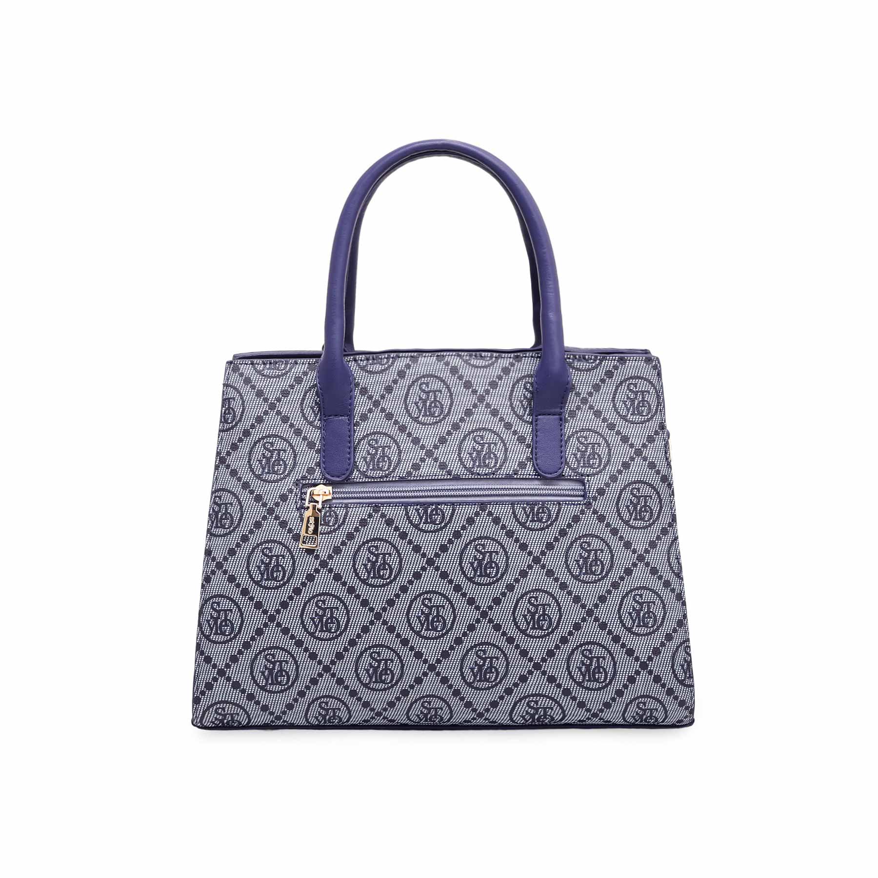 Blue Formal Hand Bag P36052 - Image 3