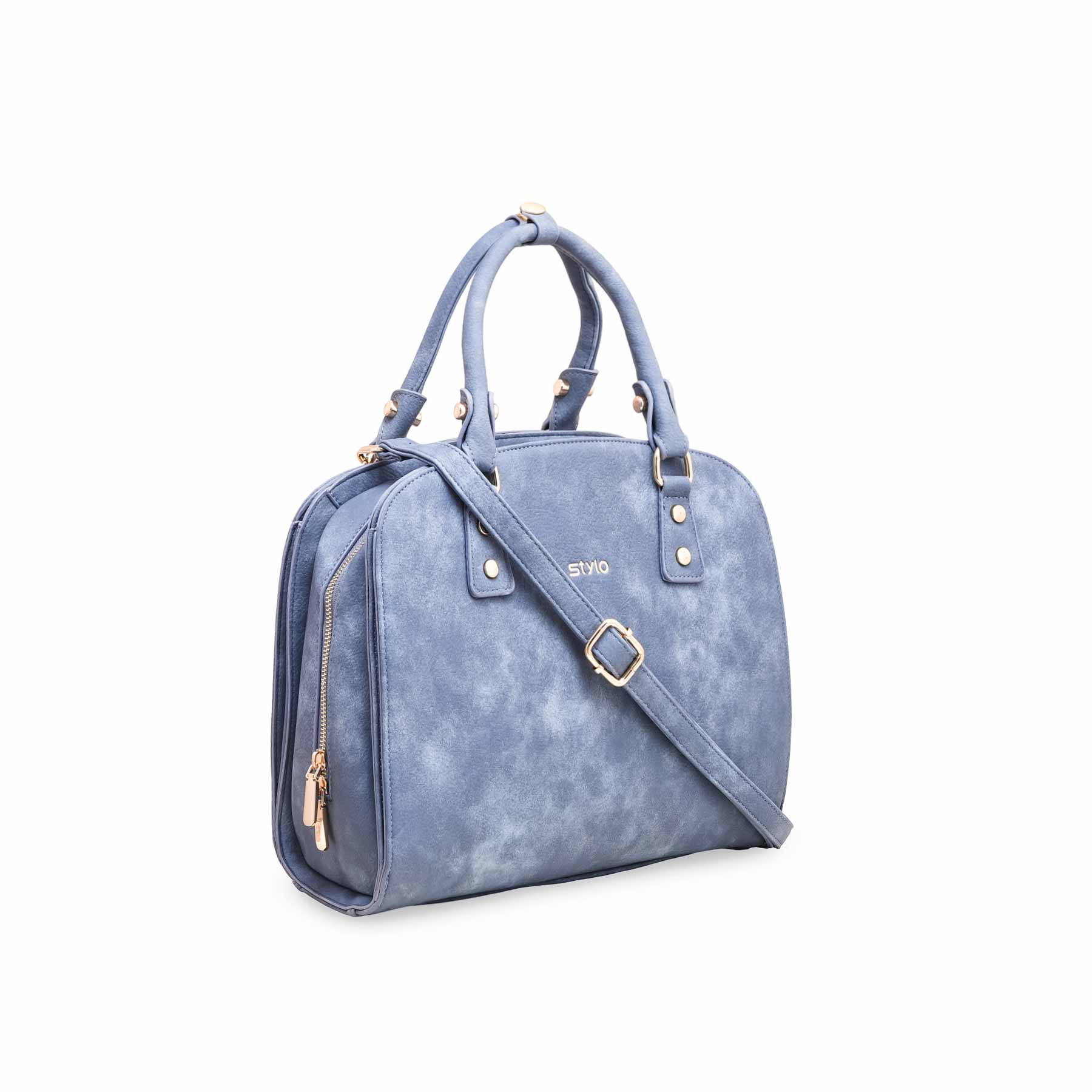 Blue Formal Hand Bag P36132 - Image 2